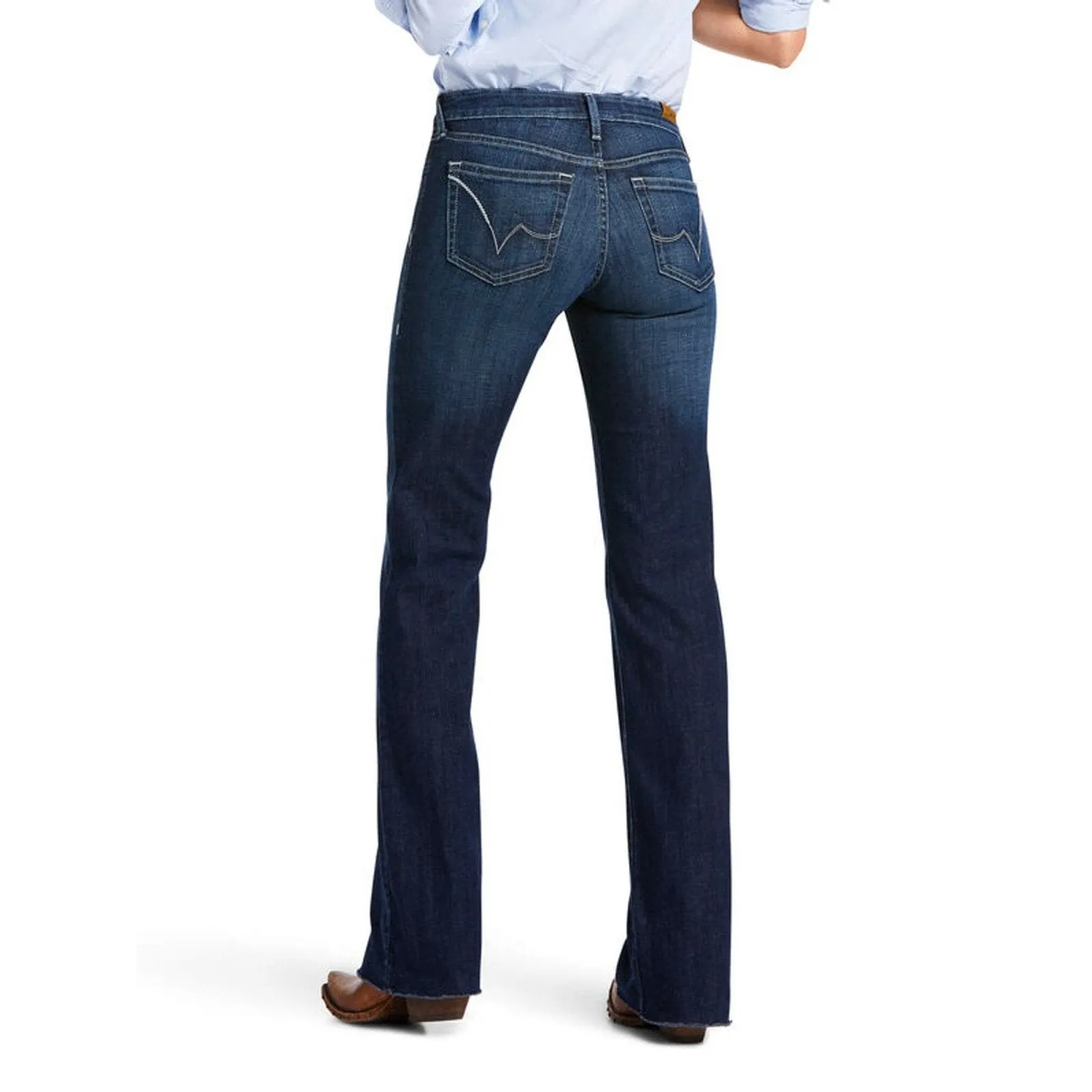 Ariat Women’s Jeans Perfect Rise Wide Leg Trouser -Clearance