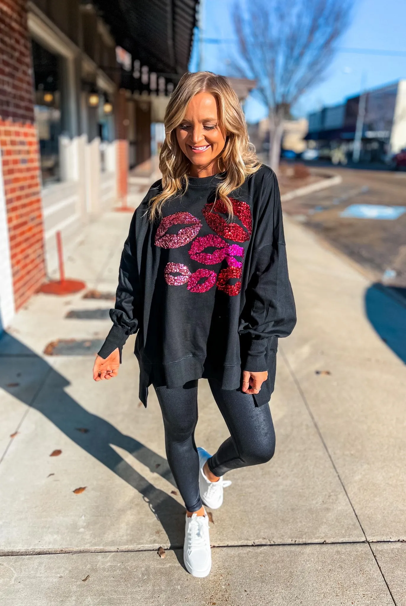 Be Mine Sweatshirt - Black (was 62.90)