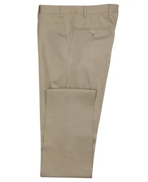 Beige Cotton Pants