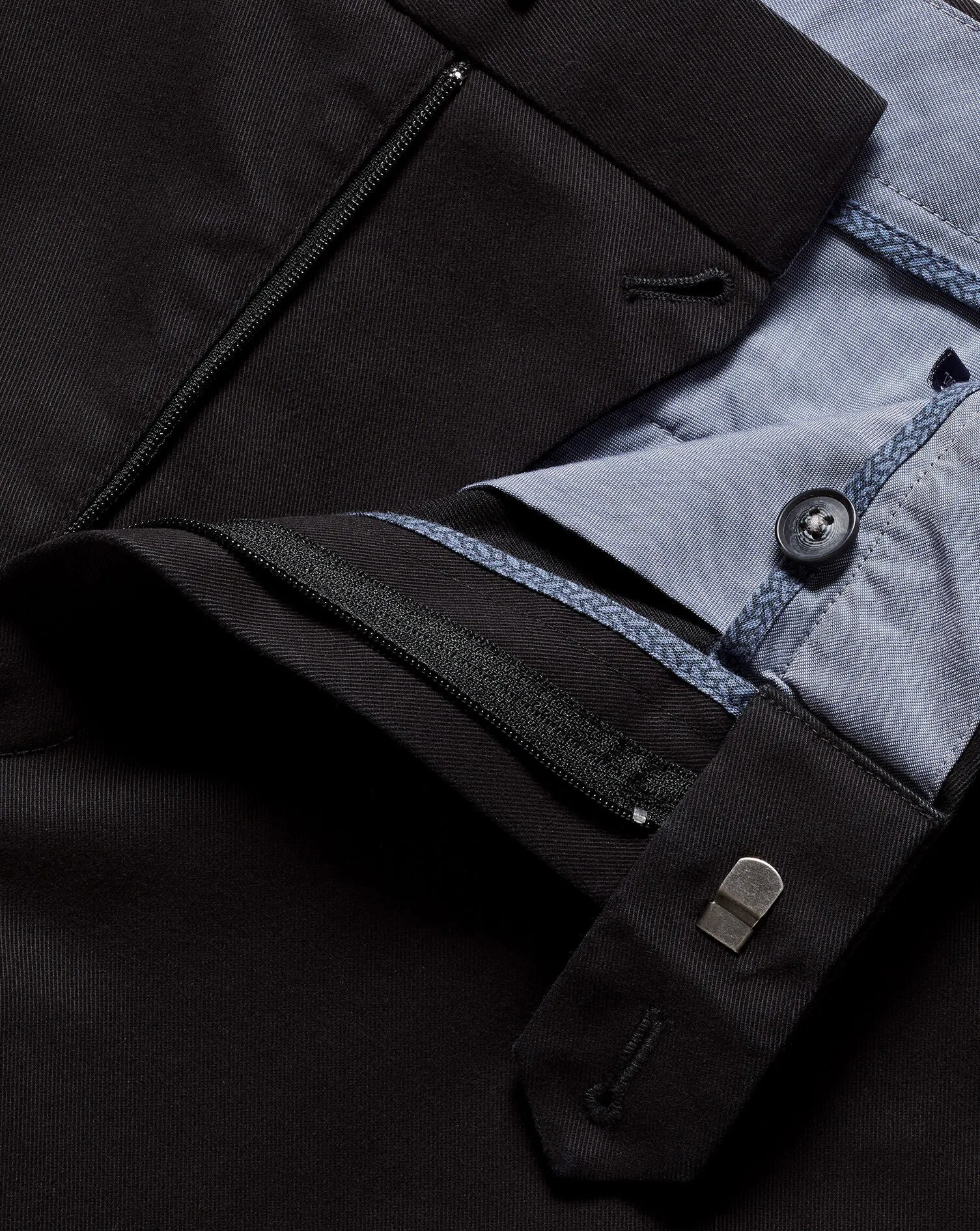 Black Slim Fit Ultimate Non-Iron Chino