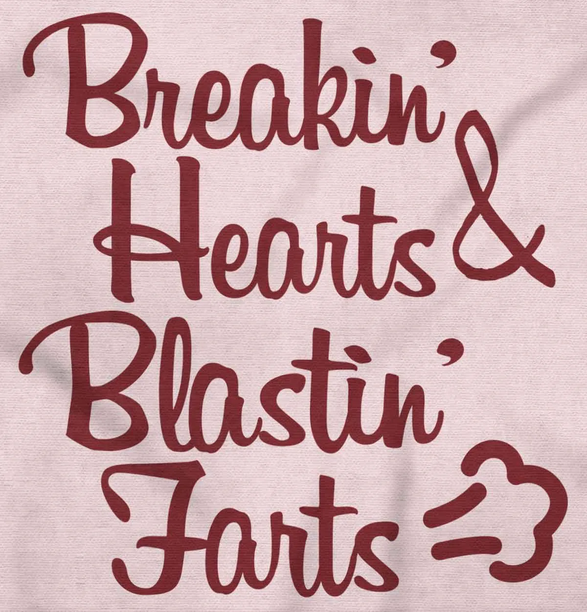 Blastin Farts Toddler Ruffled Trim T-Shirt