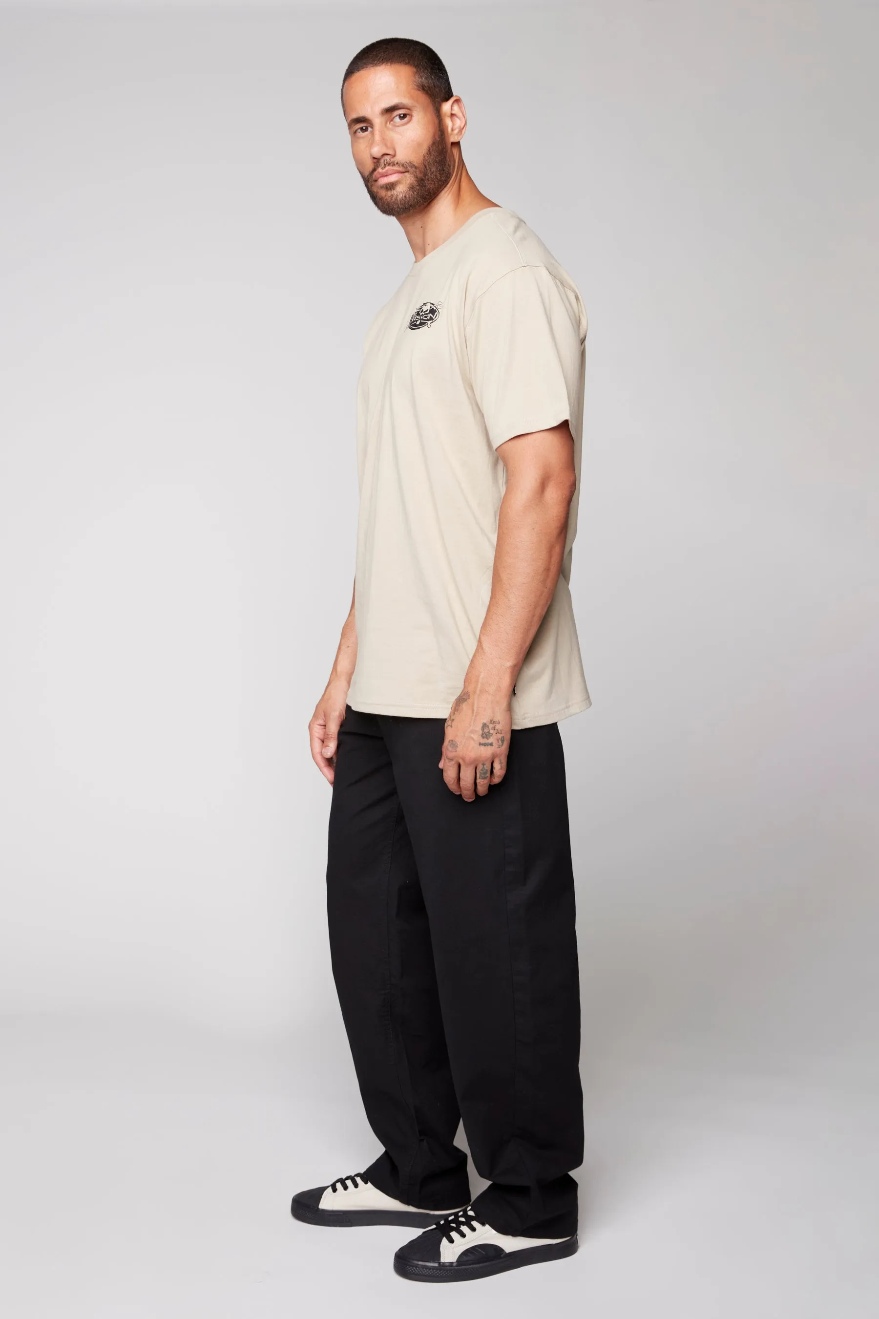 BOYCHIK - 5 Pocket Loose Fit Pant - Black Ripstop