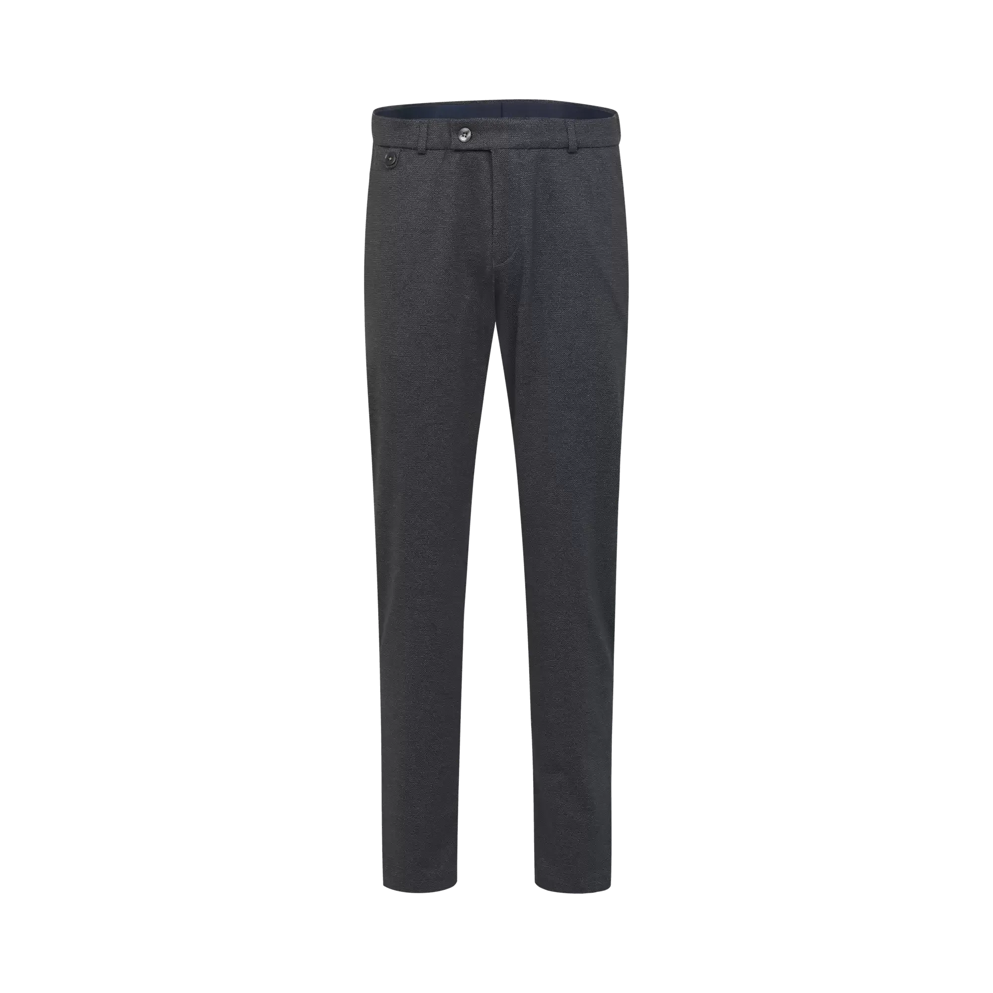 Bugatti Chinos with Modern cut in Dark Grey