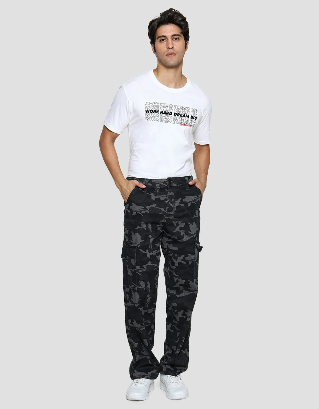 Cardinal Casual Celana Panjang Army Pria