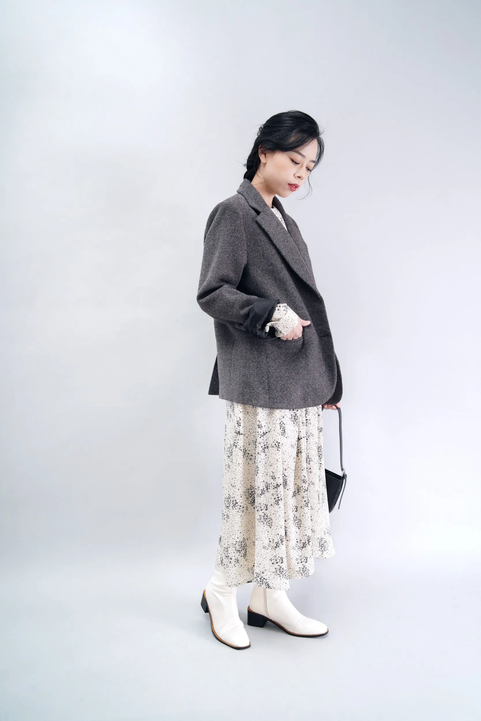 Charcoal grey blazer