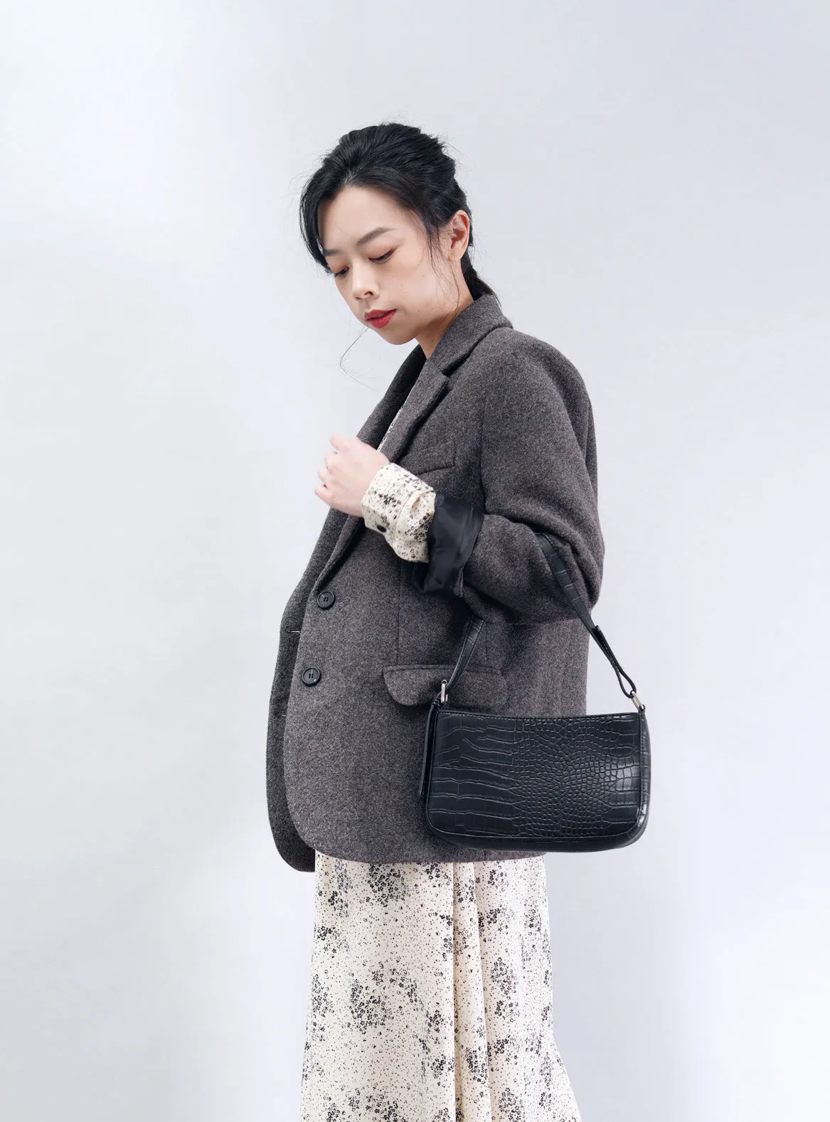 Charcoal grey blazer