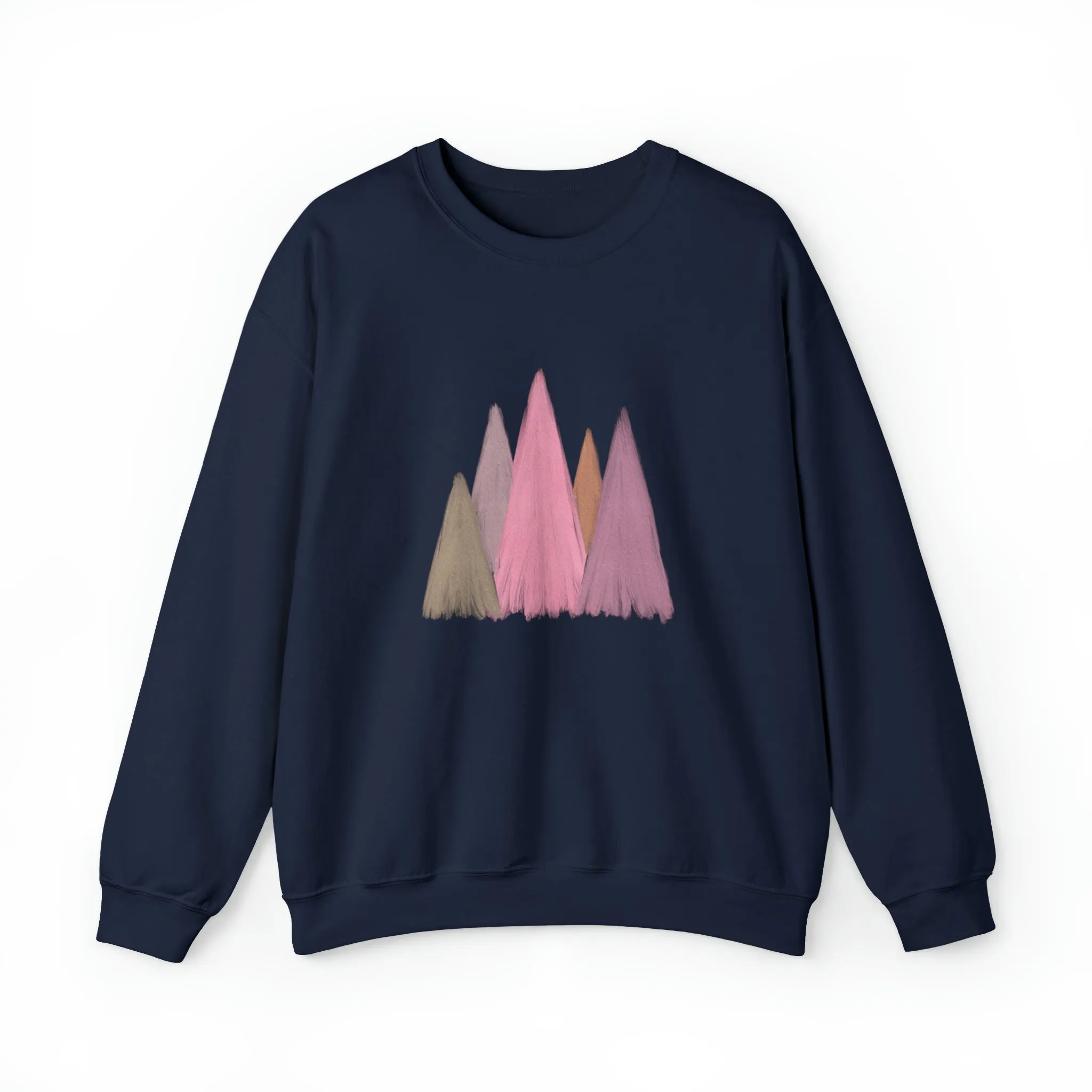 Christmas watercolor Sweatshirt, Christmas Sweater, Christmas Crewneck, Christmas Tree Sweatshirt, Holiday Sweaters, Winter Sweatshirt