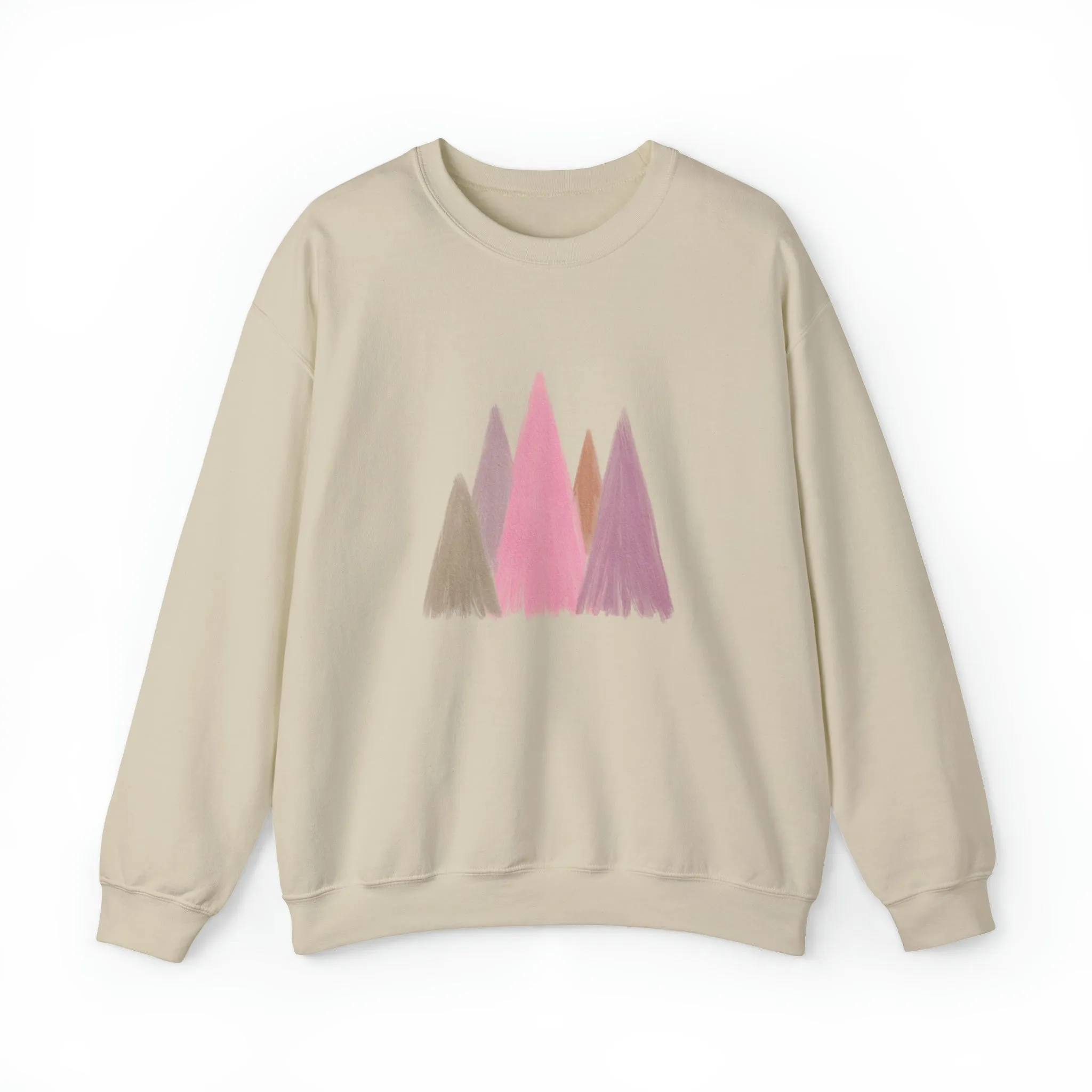 Christmas watercolor Sweatshirt, Christmas Sweater, Christmas Crewneck, Christmas Tree Sweatshirt, Holiday Sweaters, Winter Sweatshirt