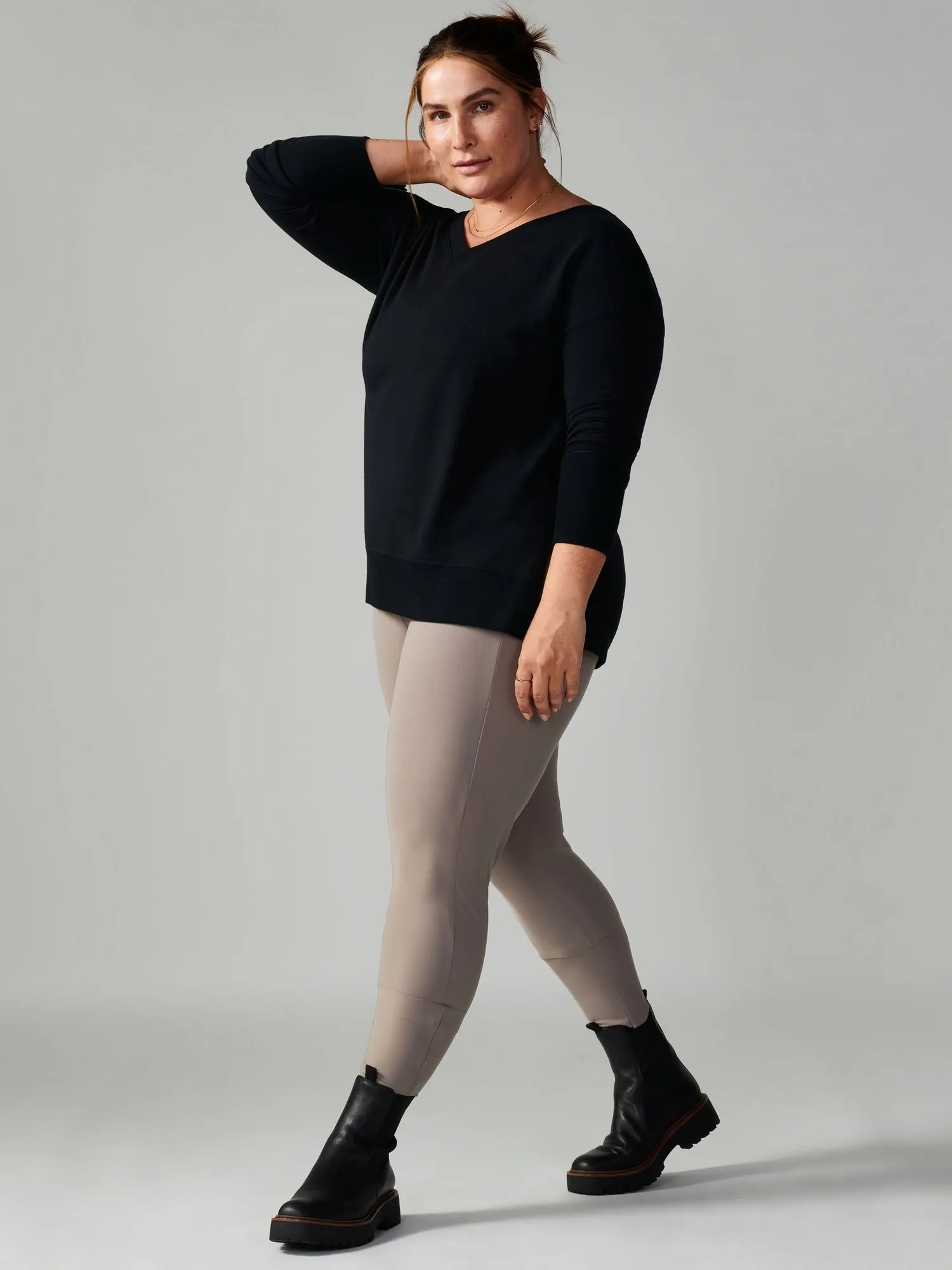 Coaster Luxe V-Neck Sweatshirt