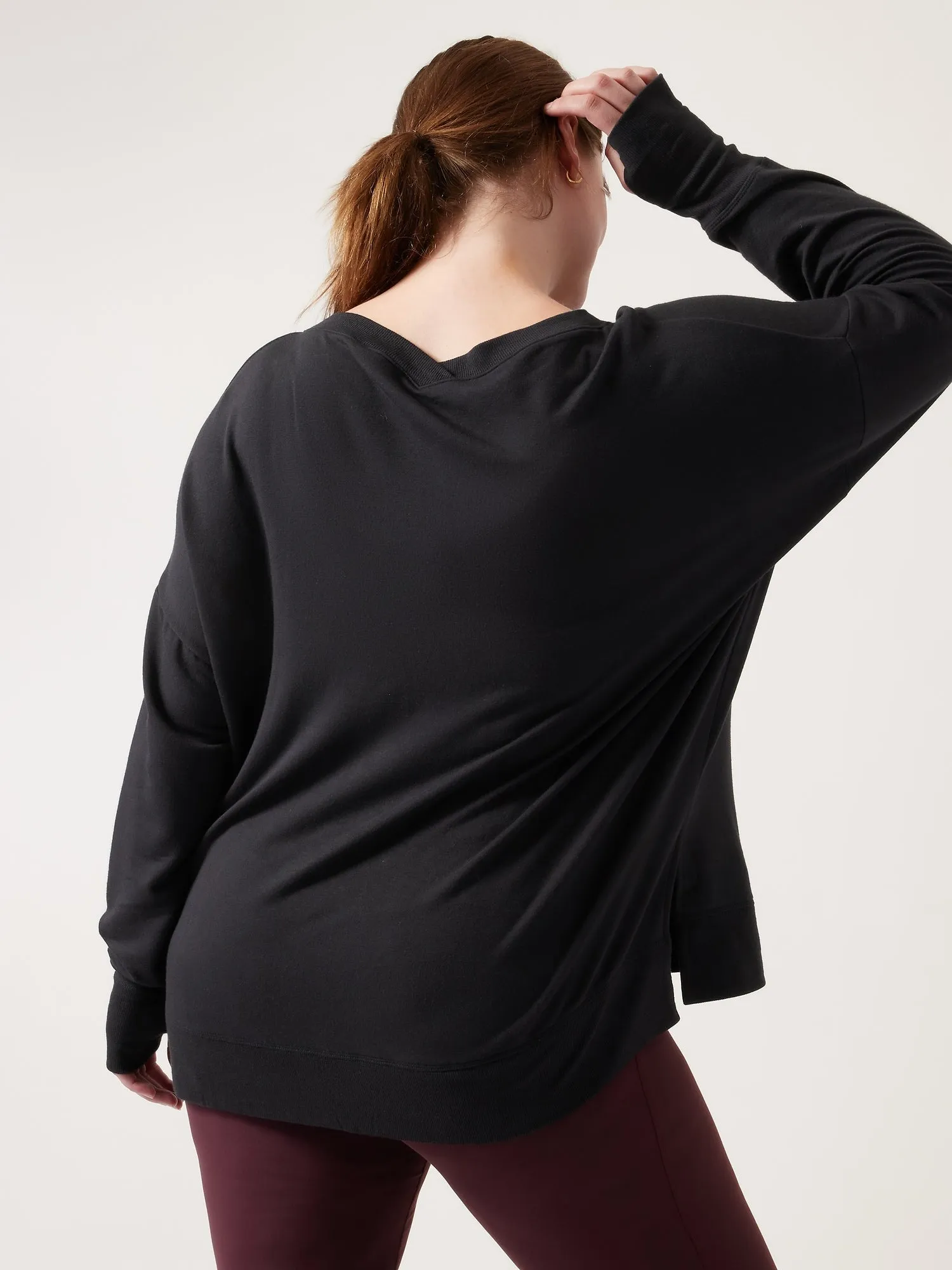 Coaster Luxe V-Neck Sweatshirt