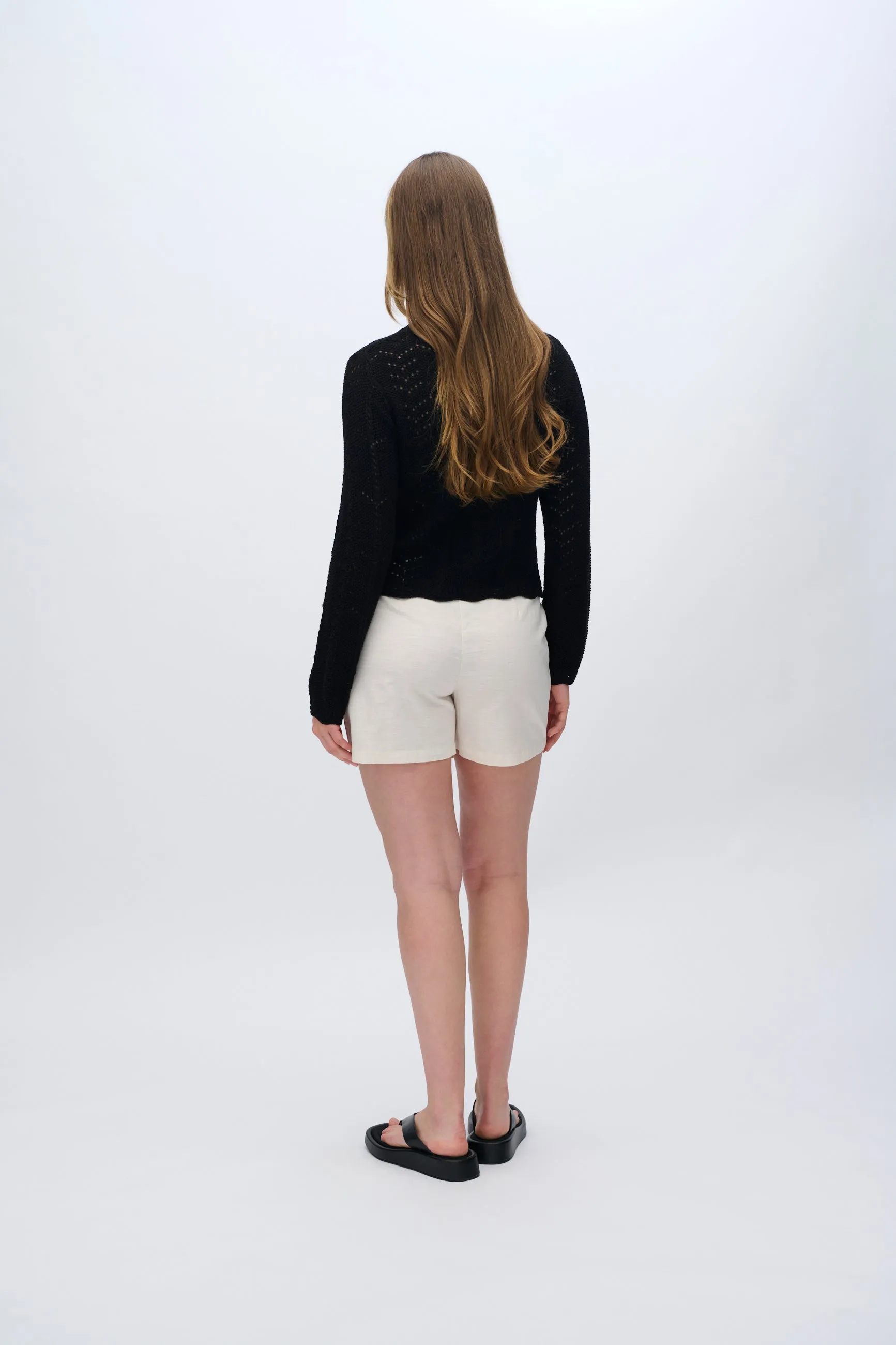 Cosima knit cardigan 4286 - Black