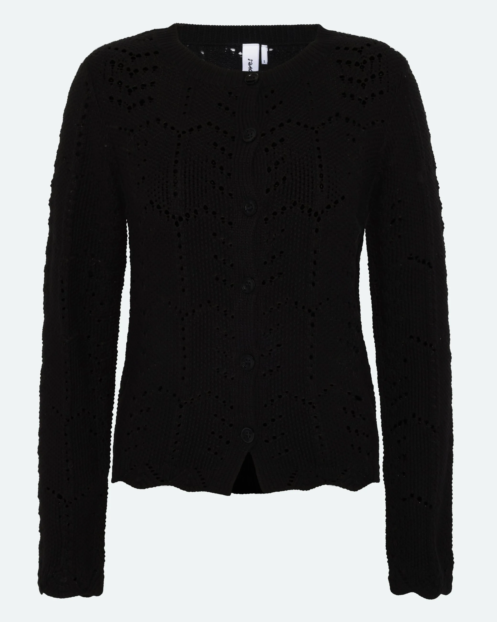 Cosima knit cardigan 4286 - Black