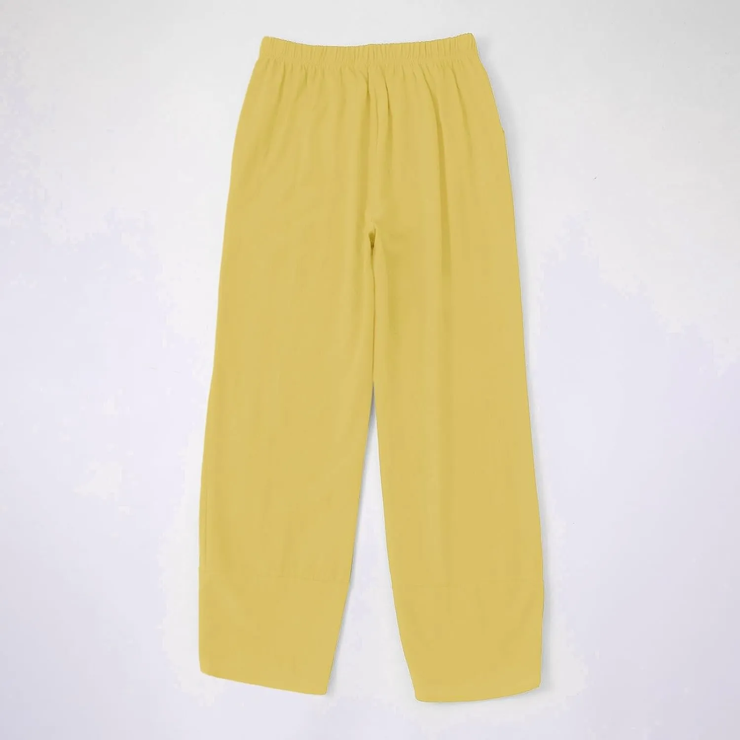 Cotton Linen Pants for Women Summer Plus Size Boho Pants Lightweight Hight Waist Vacation Beach Trousers with Pockets