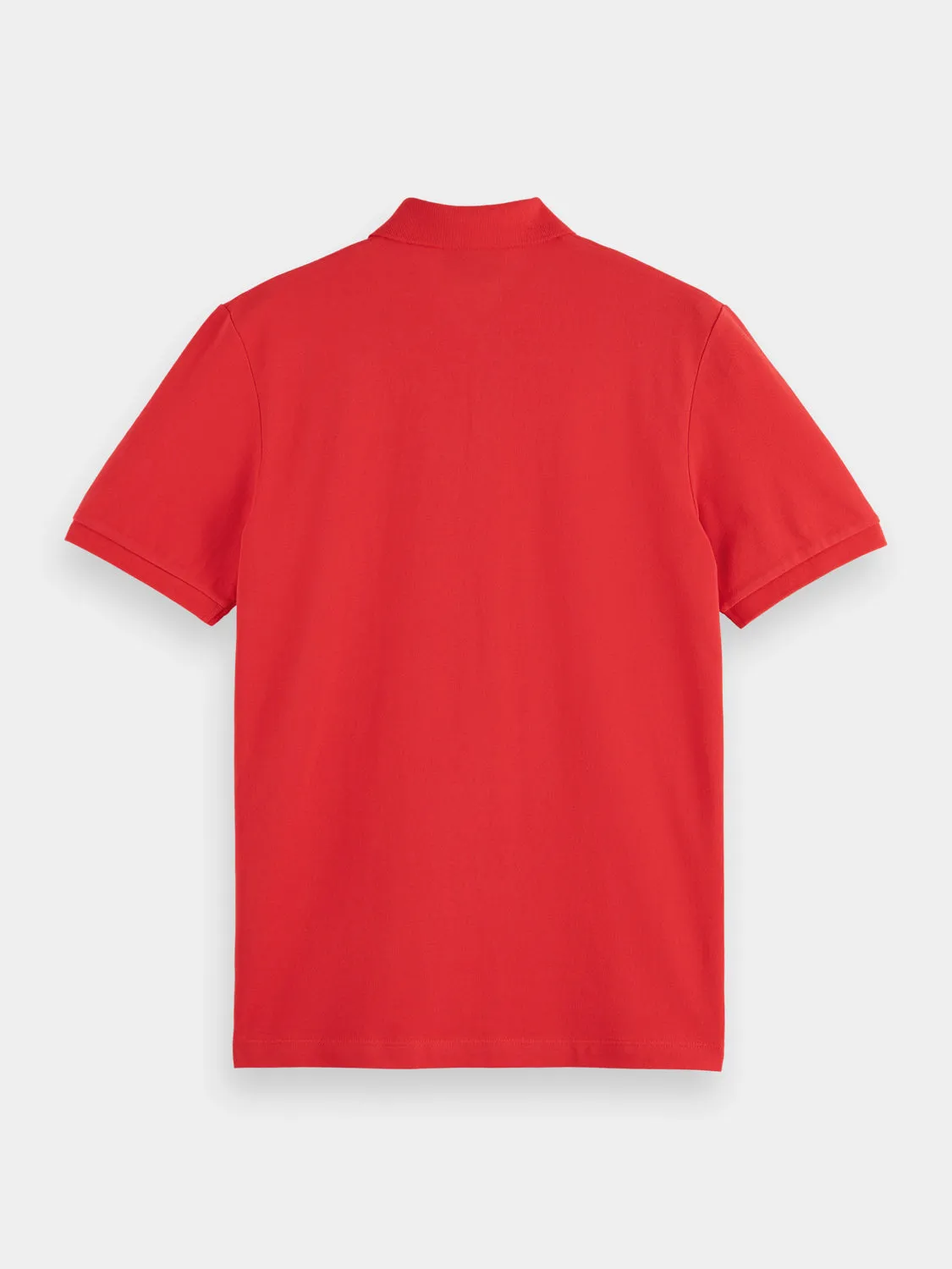 Cotton pique polo shirt