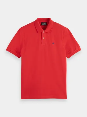 Cotton pique polo shirt