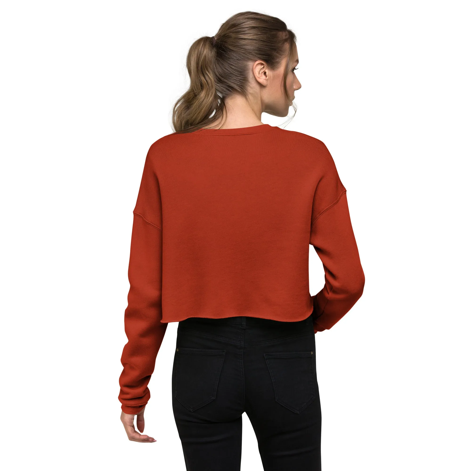 Crop Sweatshirt Womens (All Bodies Are Good Bodies - Inspiration 003)