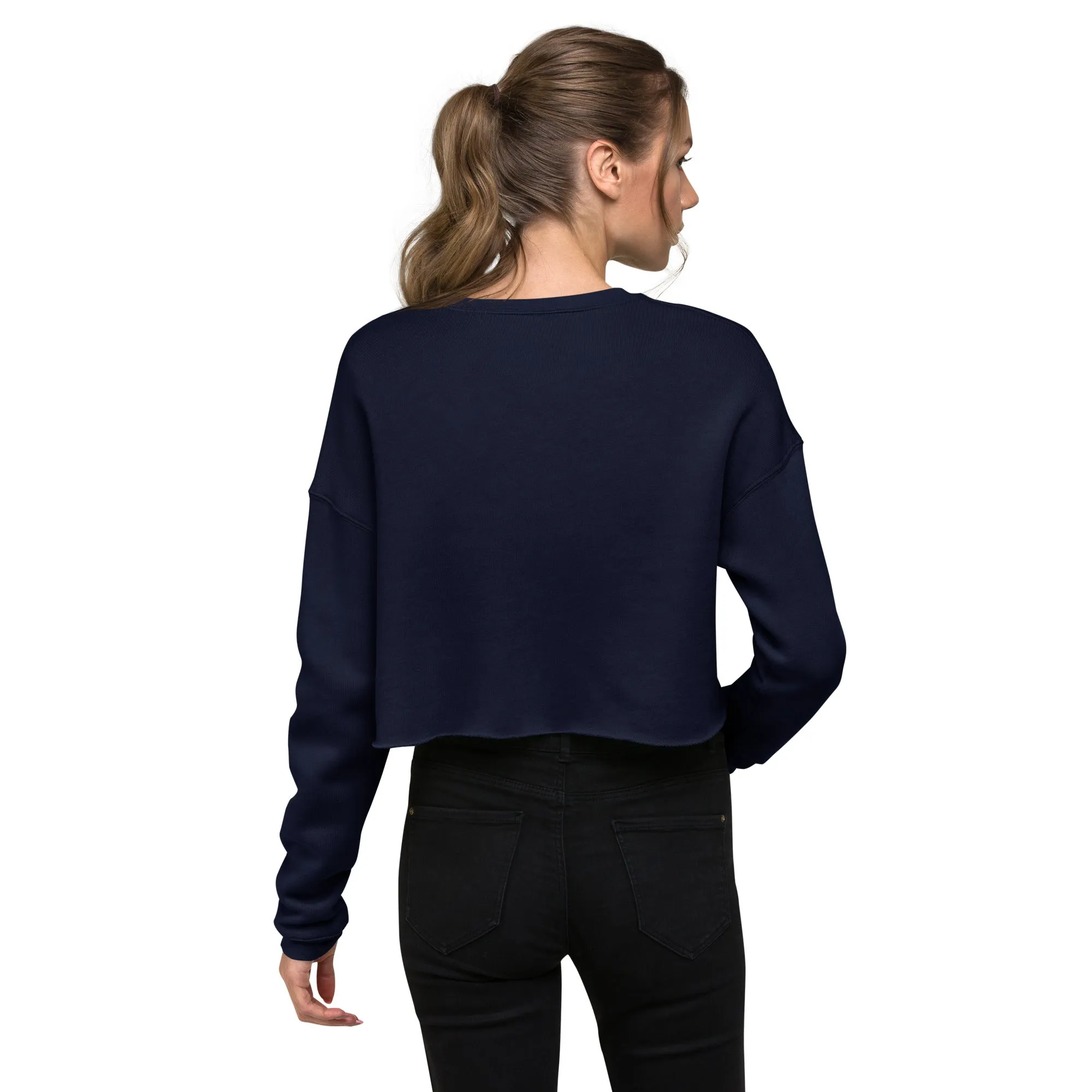 Crop Sweatshirt Womens (Hug Me - Inspiration 0011)