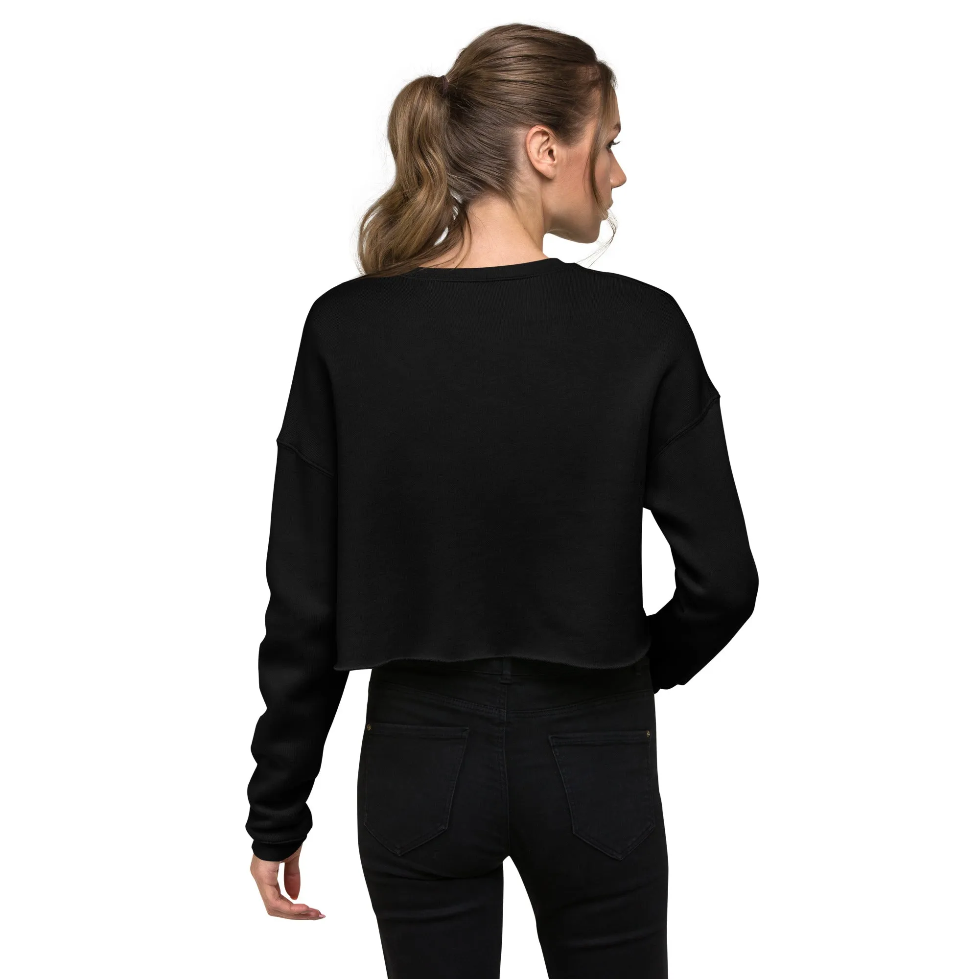 Crop Sweatshirt Womens (Hug Me - Inspiration 0011)