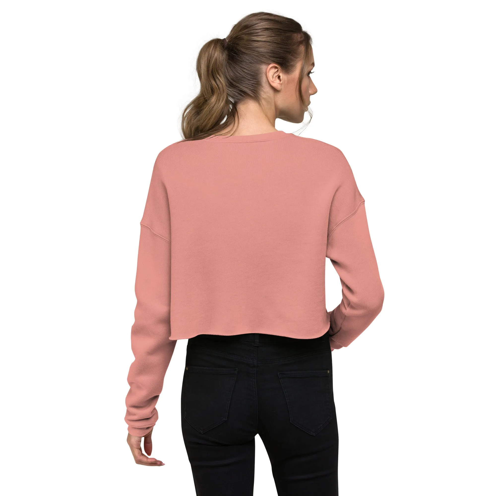 Crop Sweatshirt Womens (Hug Me - Inspiration 0011)