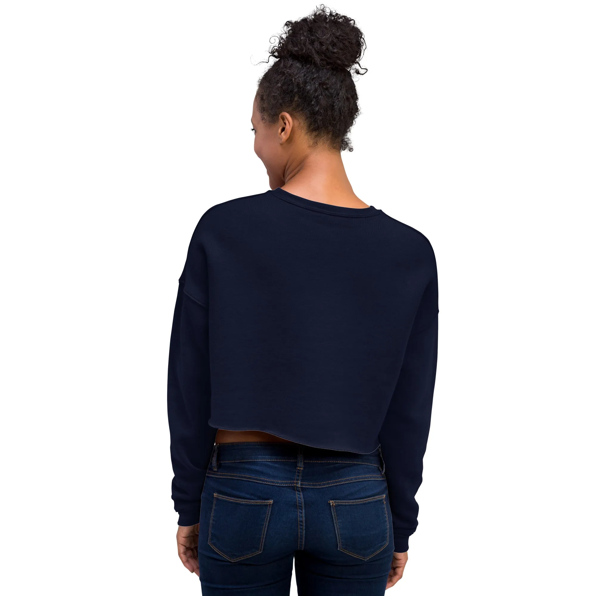 Crop Sweatshirt Womens (Love Is Blind - Inspiration 0010)