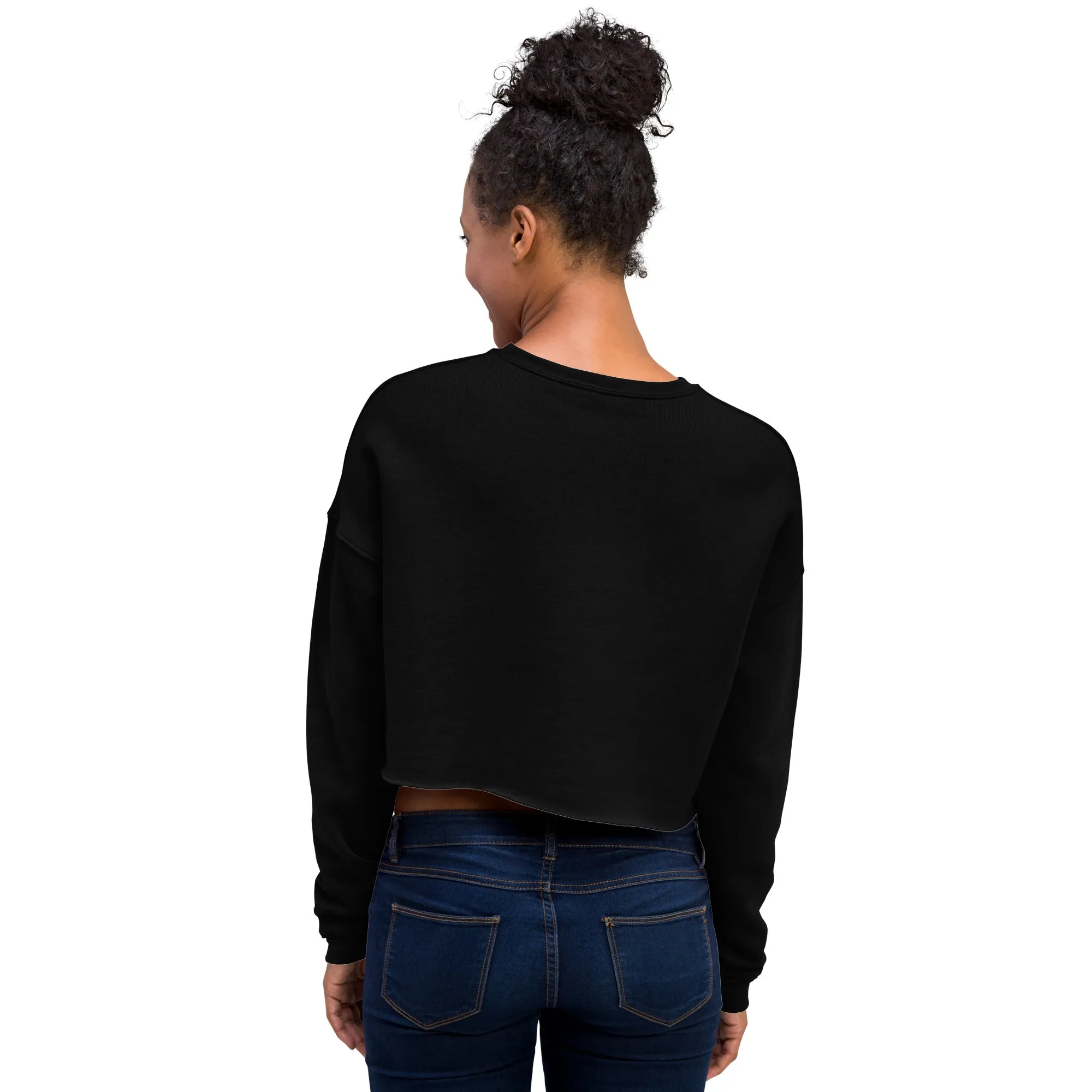 Crop Sweatshirt Womens (Love Is Blind - Inspiration 0010)