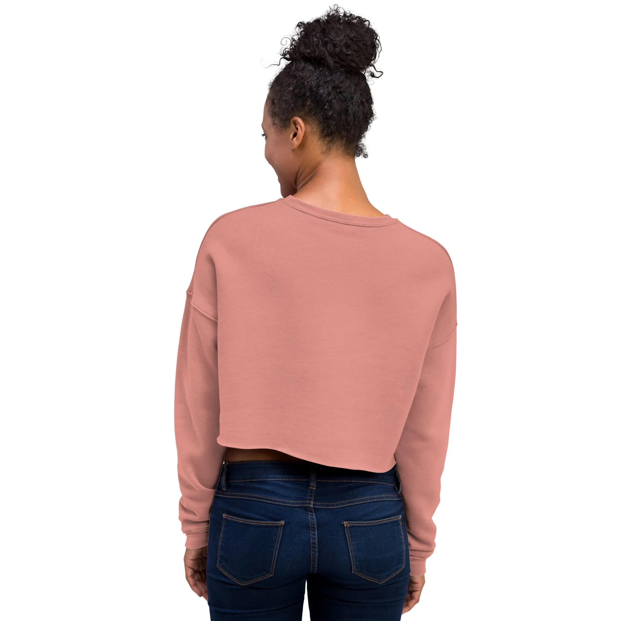 Crop Sweatshirt Womens (Love Is Blind - Inspiration 0010)