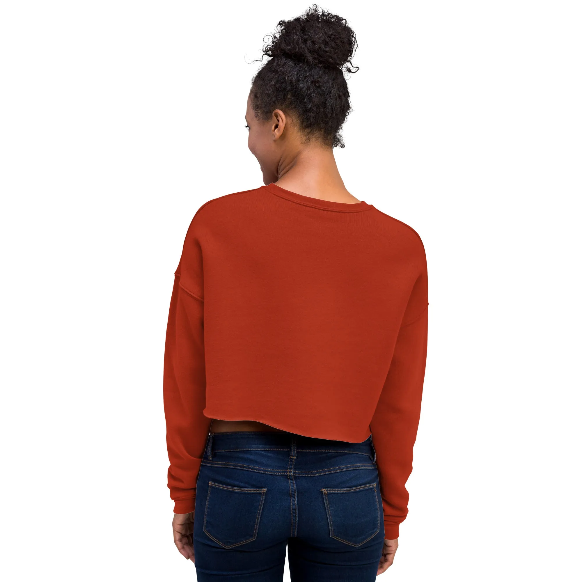 Crop Sweatshirt Womens (Love Is Blind - Inspiration 0010)