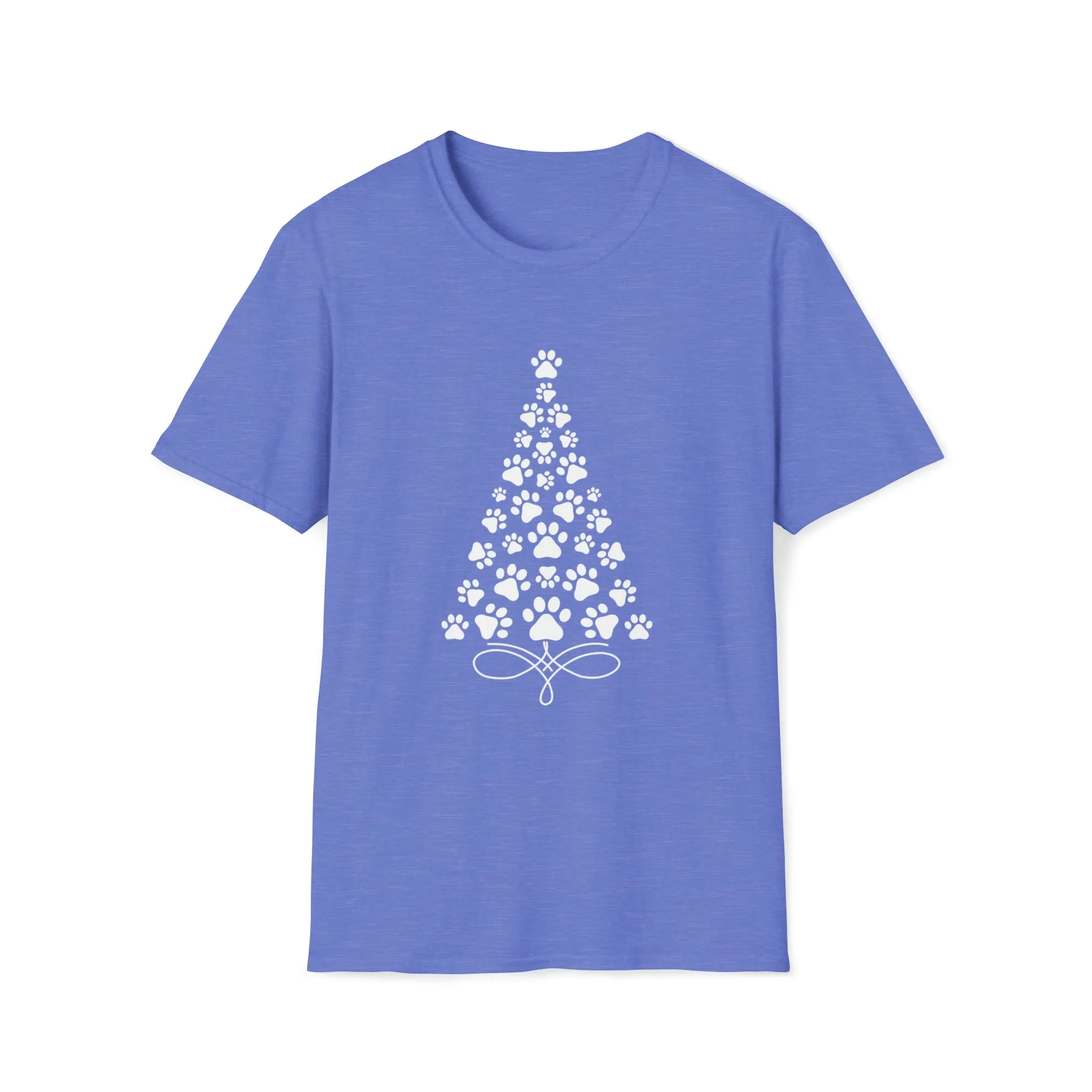 Cute Paw Christmas Tree Shirt, Dog Paw Tree Shirt, Pet Lover Christmas Shirt, Dog Lover Sweatshirt, Dog Paw Christmas Tree Sweatshirt
