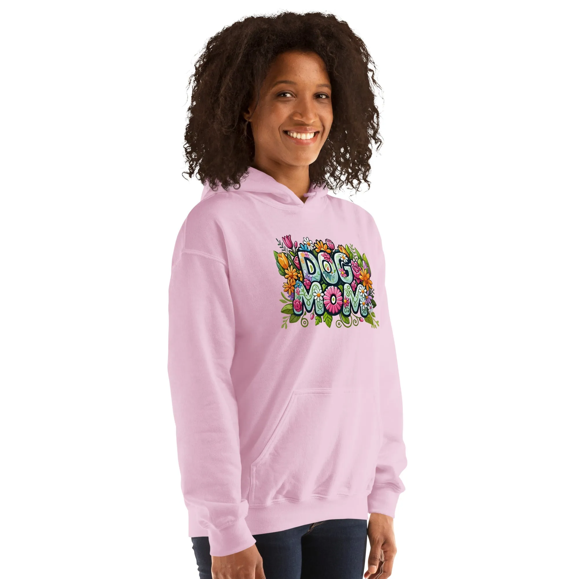 Dog Mom Flower Fun Hoodie