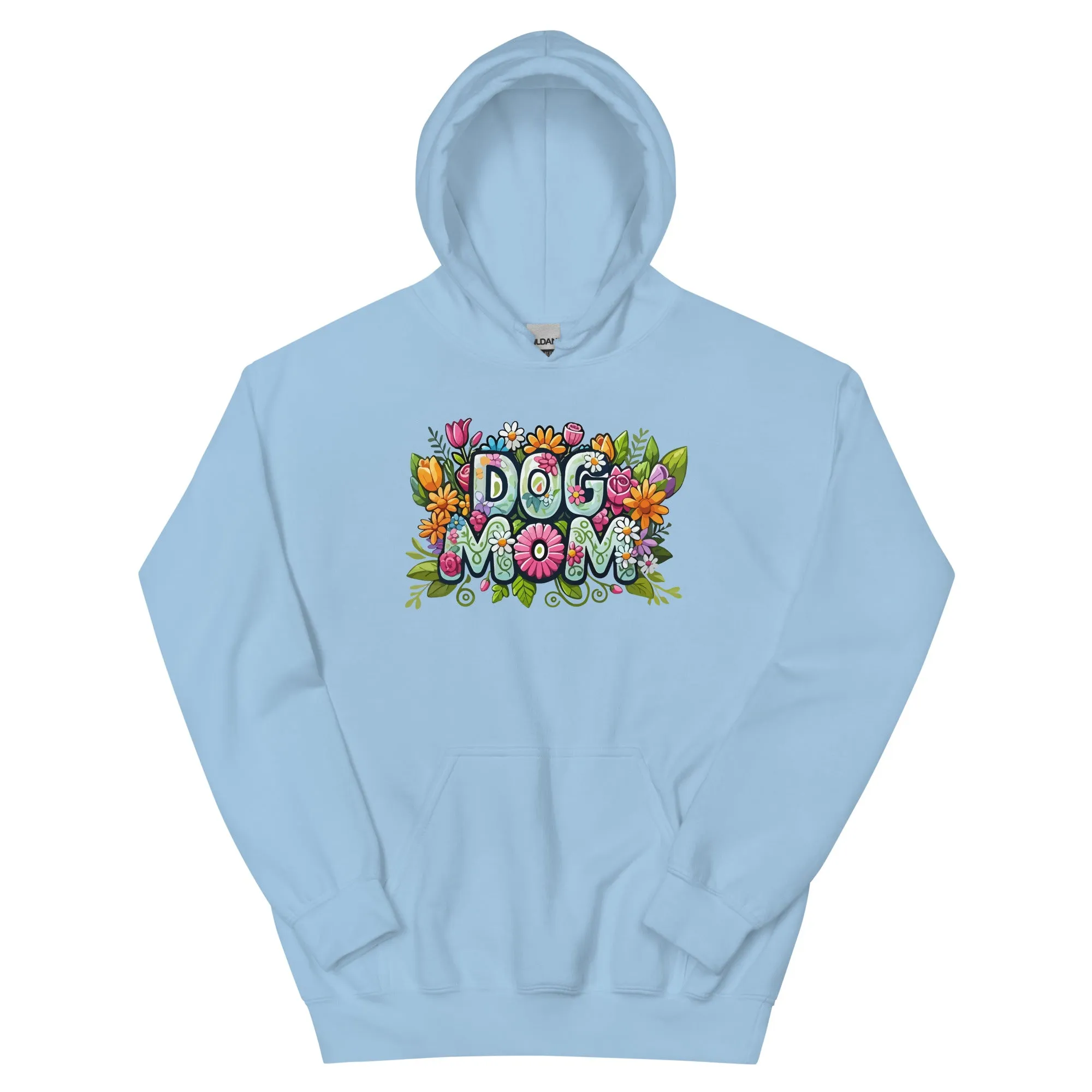 Dog Mom Flower Fun Hoodie