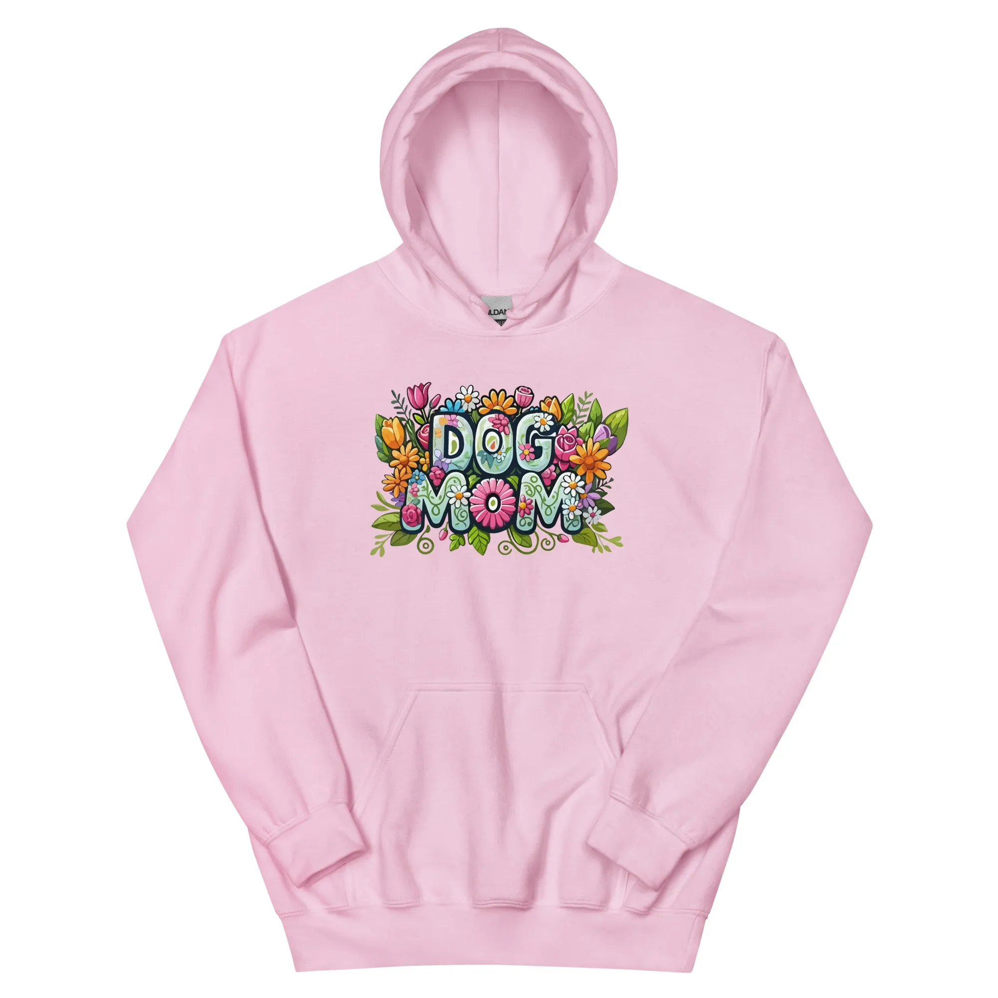 Dog Mom Flower Fun Hoodie