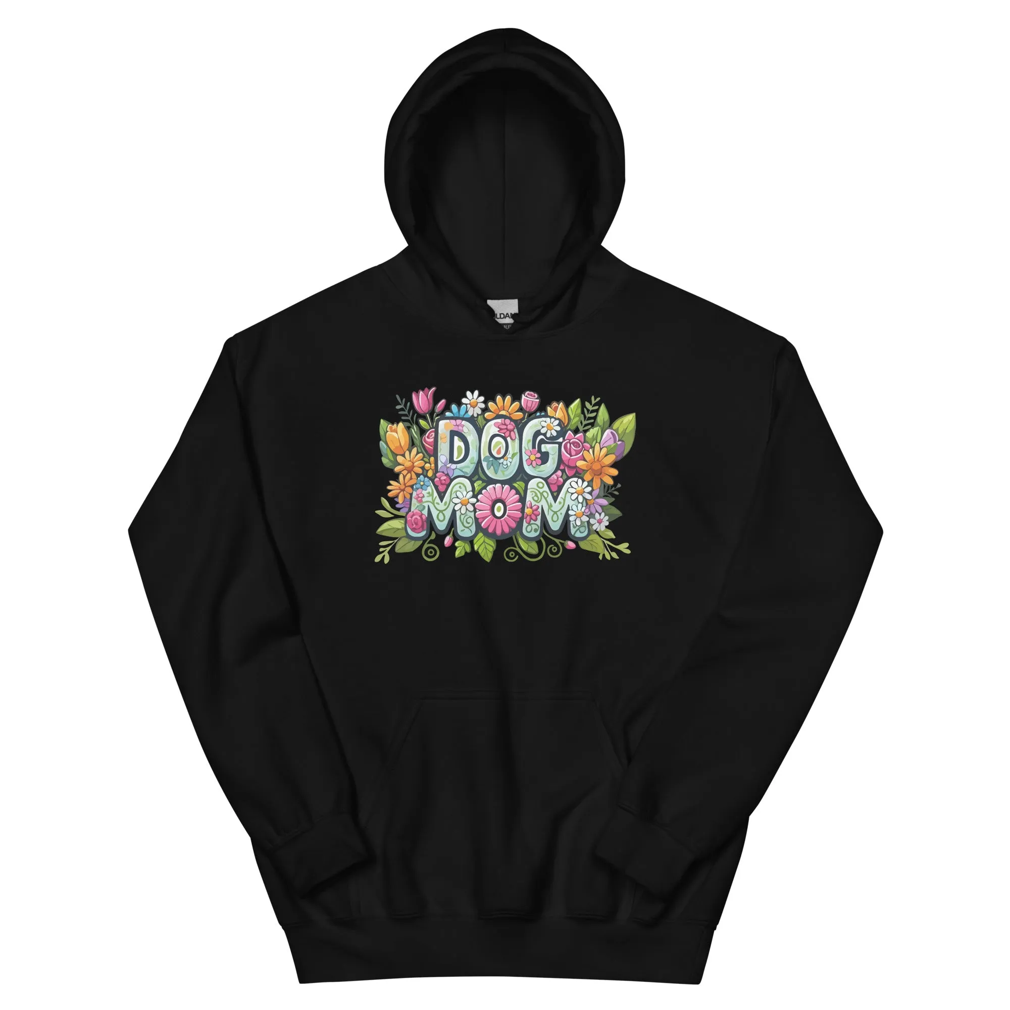 Dog Mom Flower Fun Hoodie