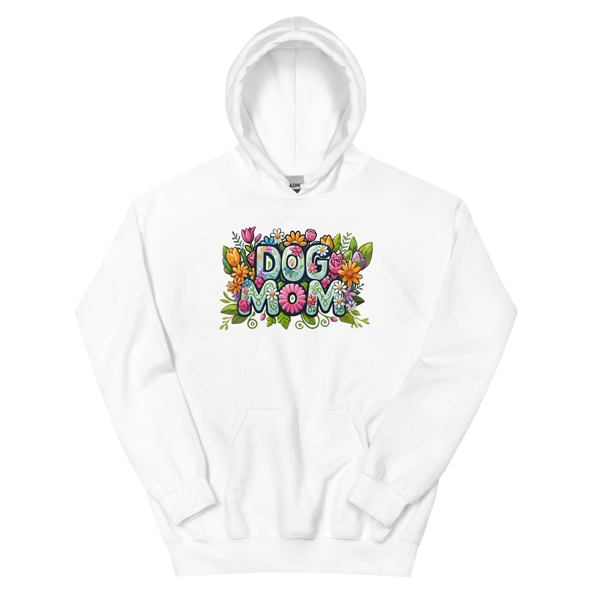 Dog Mom Flower Fun Hoodie