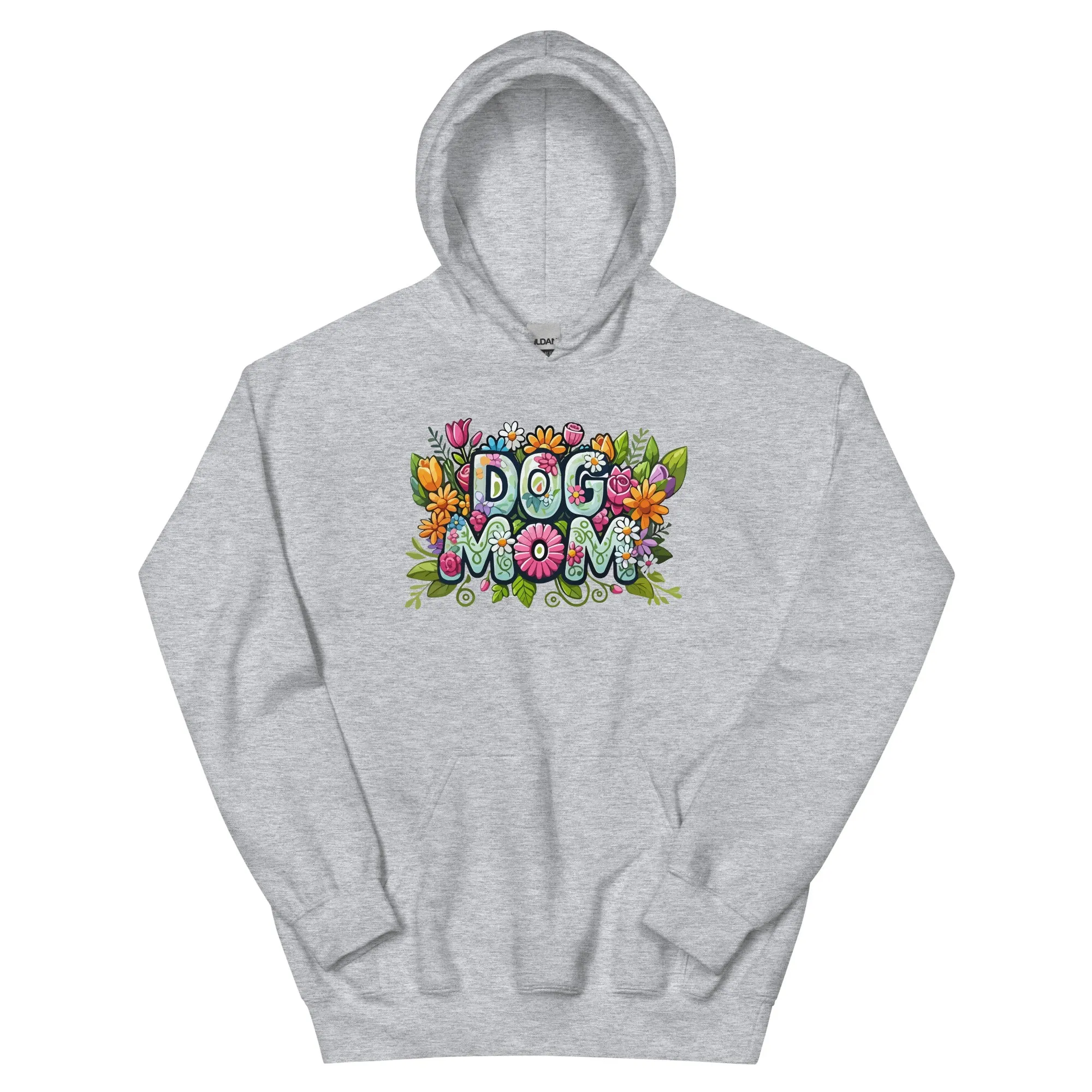 Dog Mom Flower Fun Hoodie