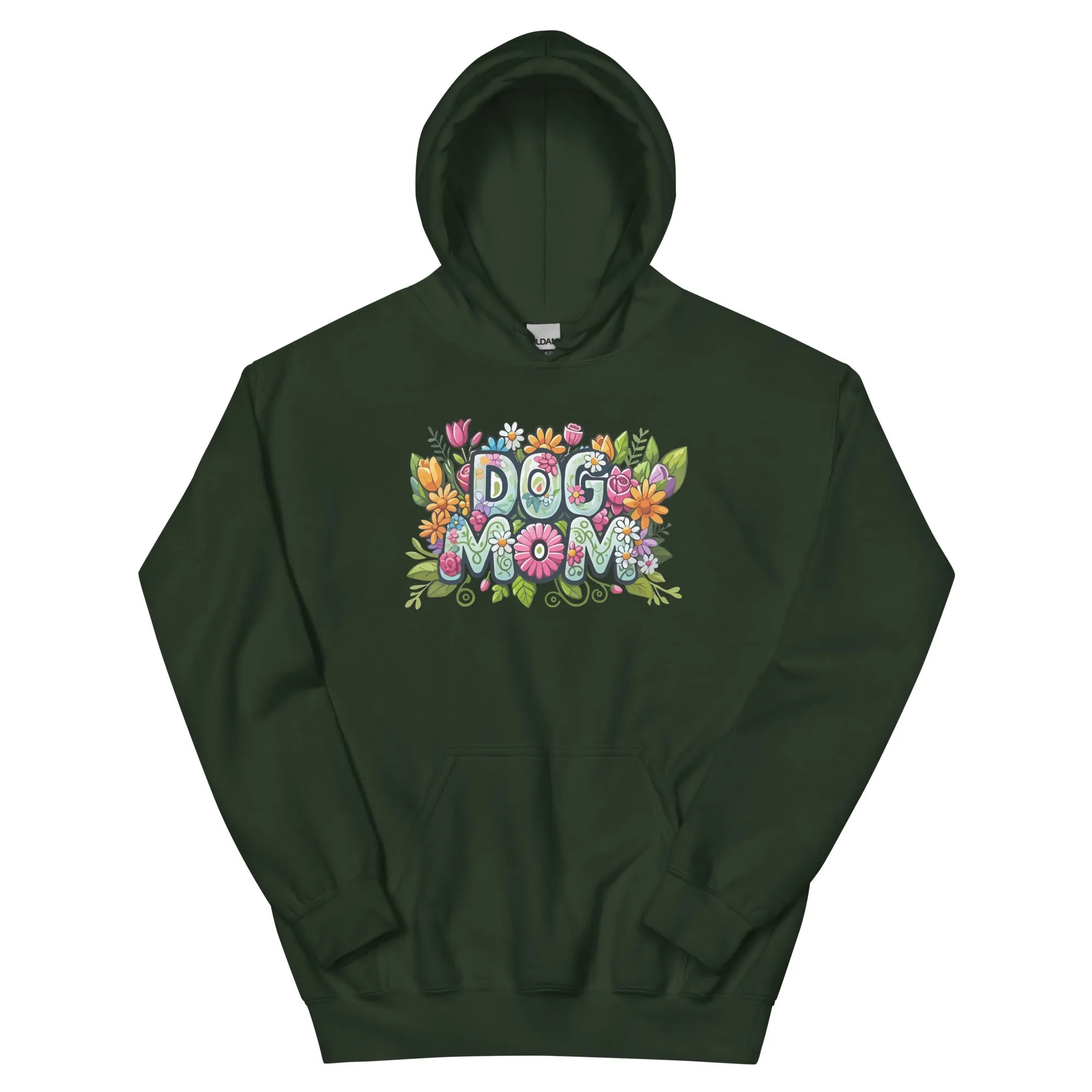 Dog Mom Flower Fun Hoodie
