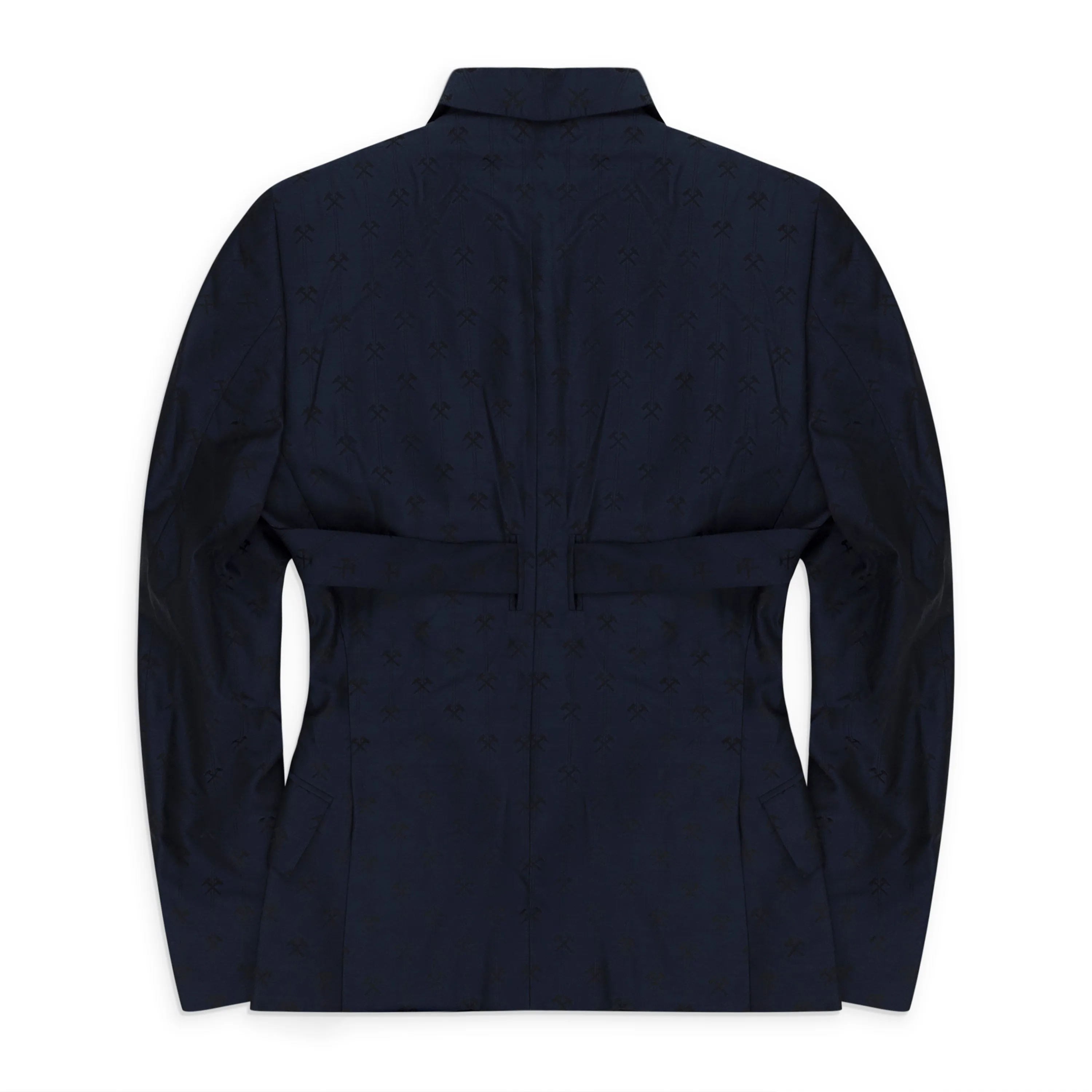 DOUBLE-BREASTED W EXTENDED LAPEL NAVY BLAZERS & JACKET