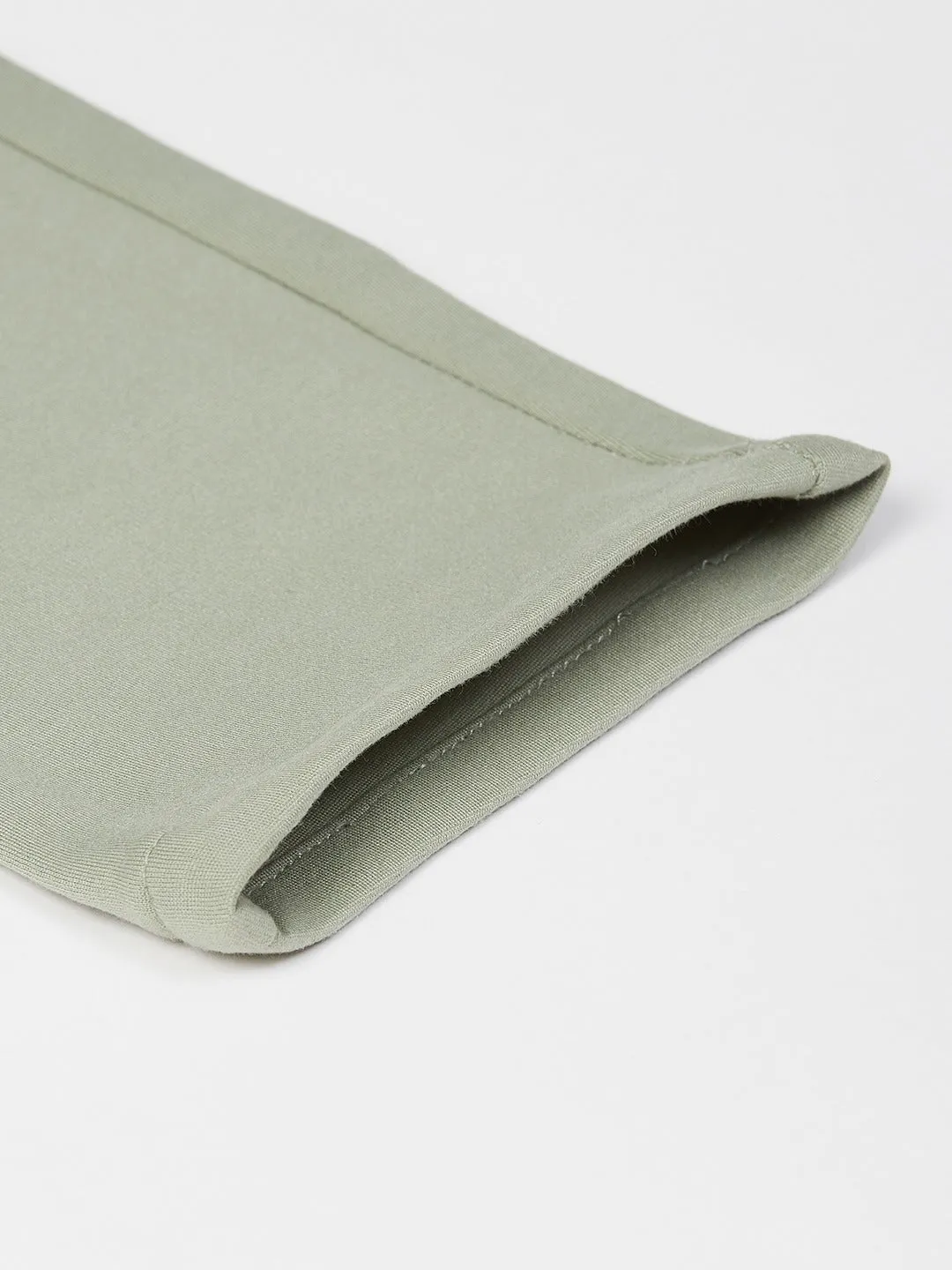 Green: Smart Skinny Fit Solid Chinos