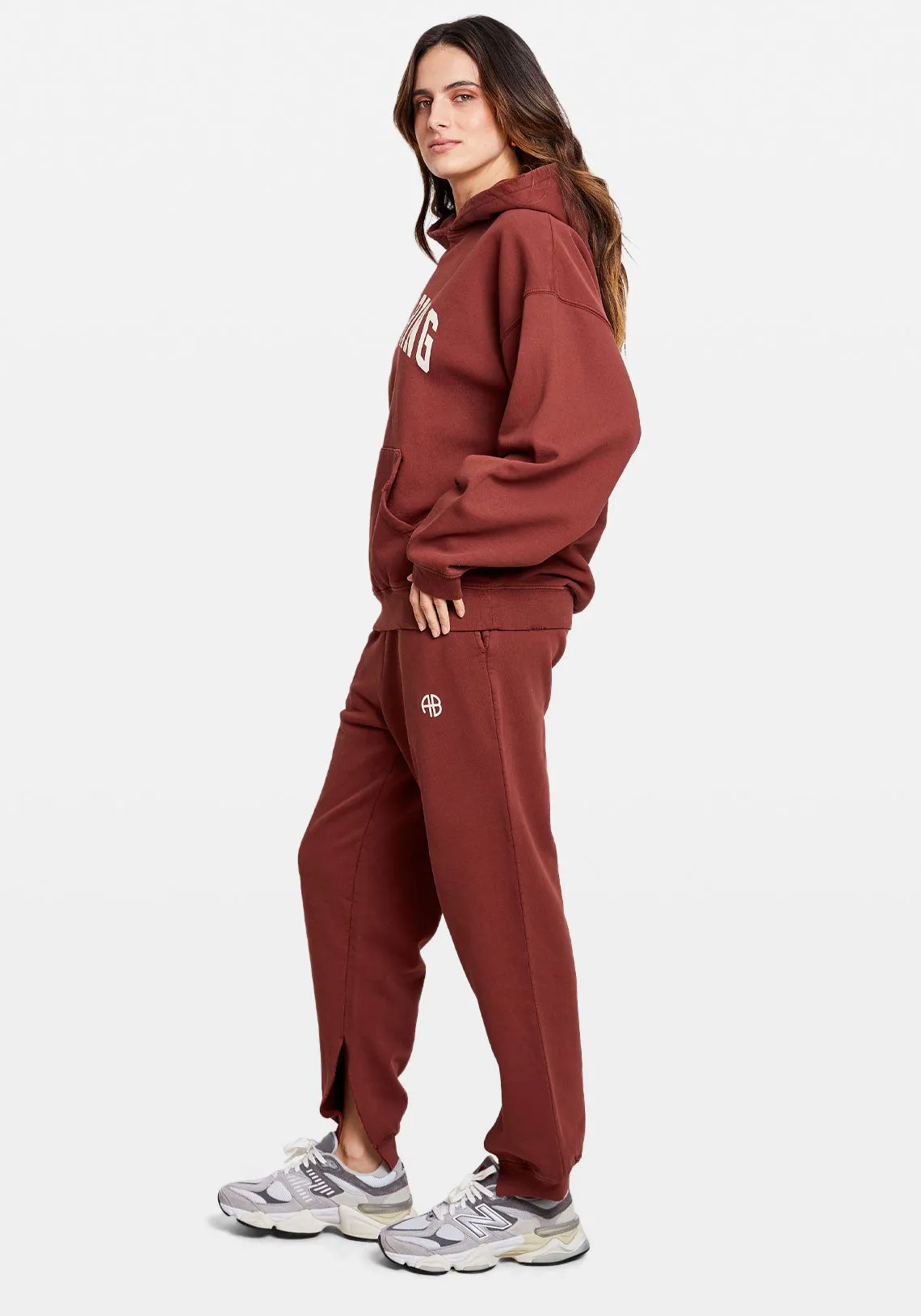 HARVEY SWEATSHIRT DARK CHERRY