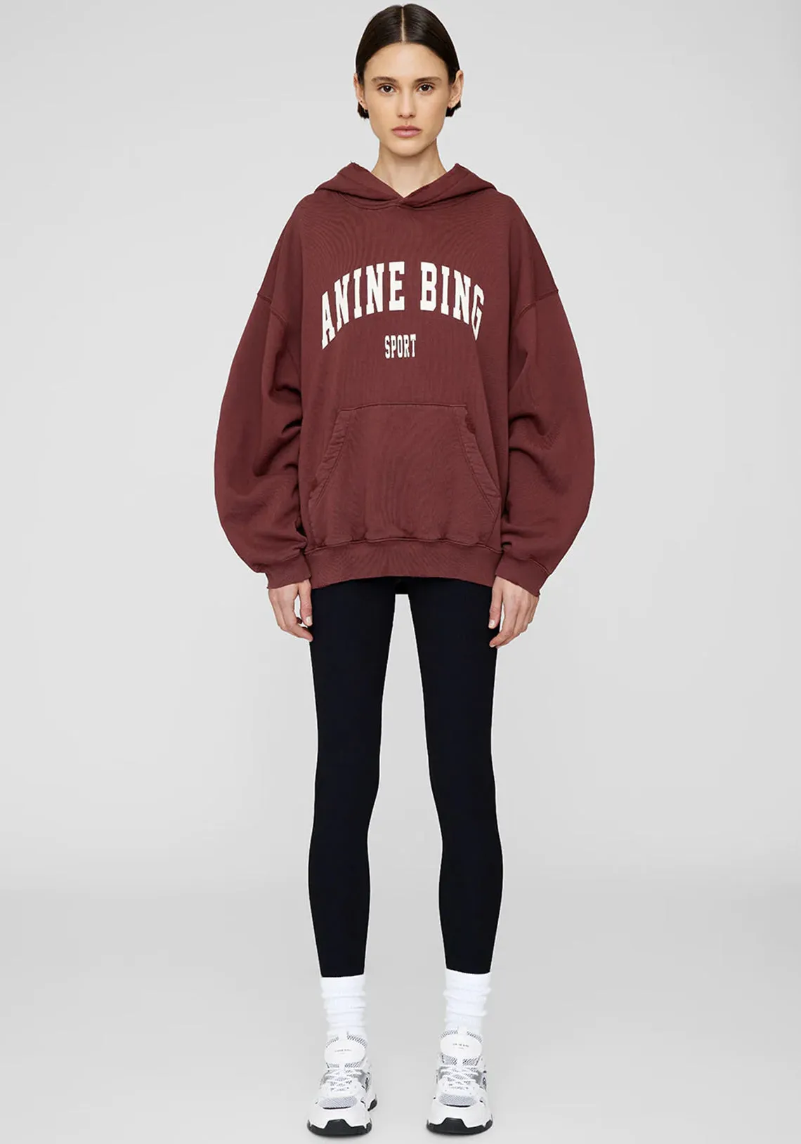 HARVEY SWEATSHIRT DARK CHERRY