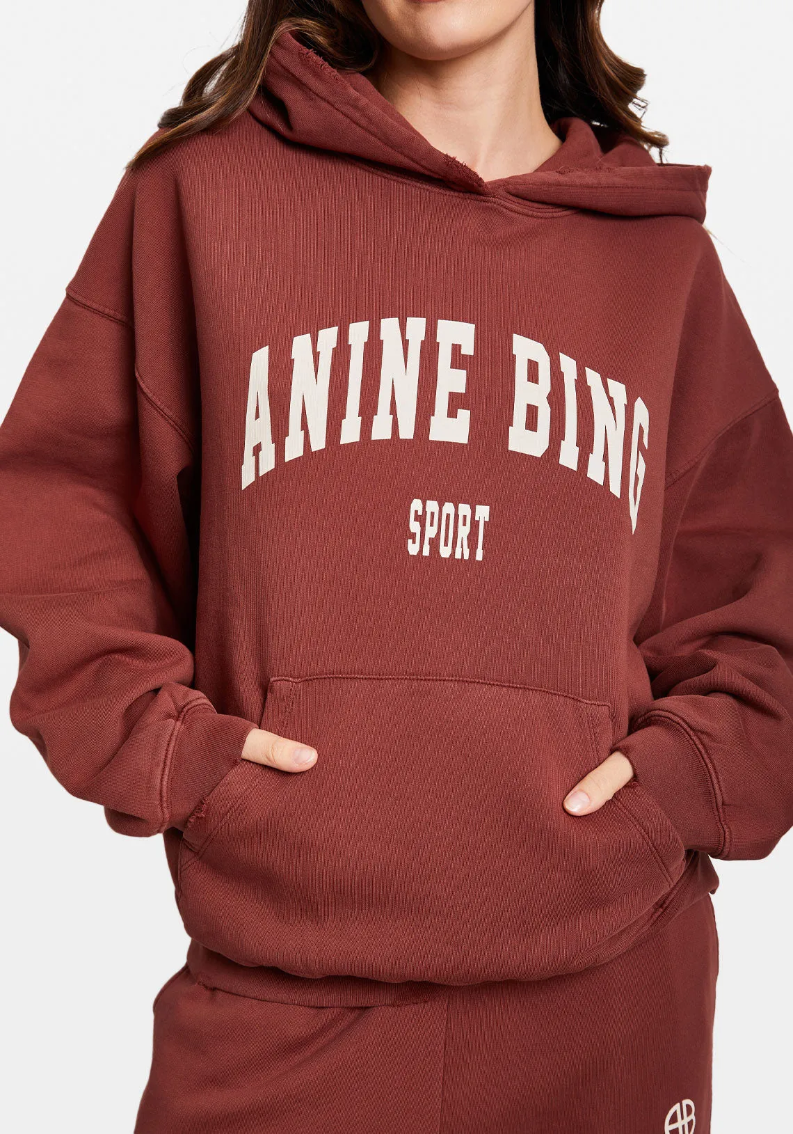 HARVEY SWEATSHIRT DARK CHERRY