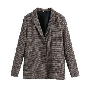 HOUNDSTOOTH BLAZER