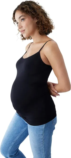 Ingrid & Isabel Seamless Maternity Cami - Comfortable Postpartum and Maternity Tank Top