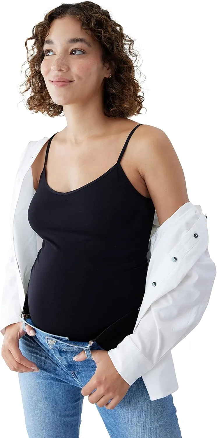 Ingrid & Isabel Seamless Maternity Cami - Comfortable Postpartum and Maternity Tank Top