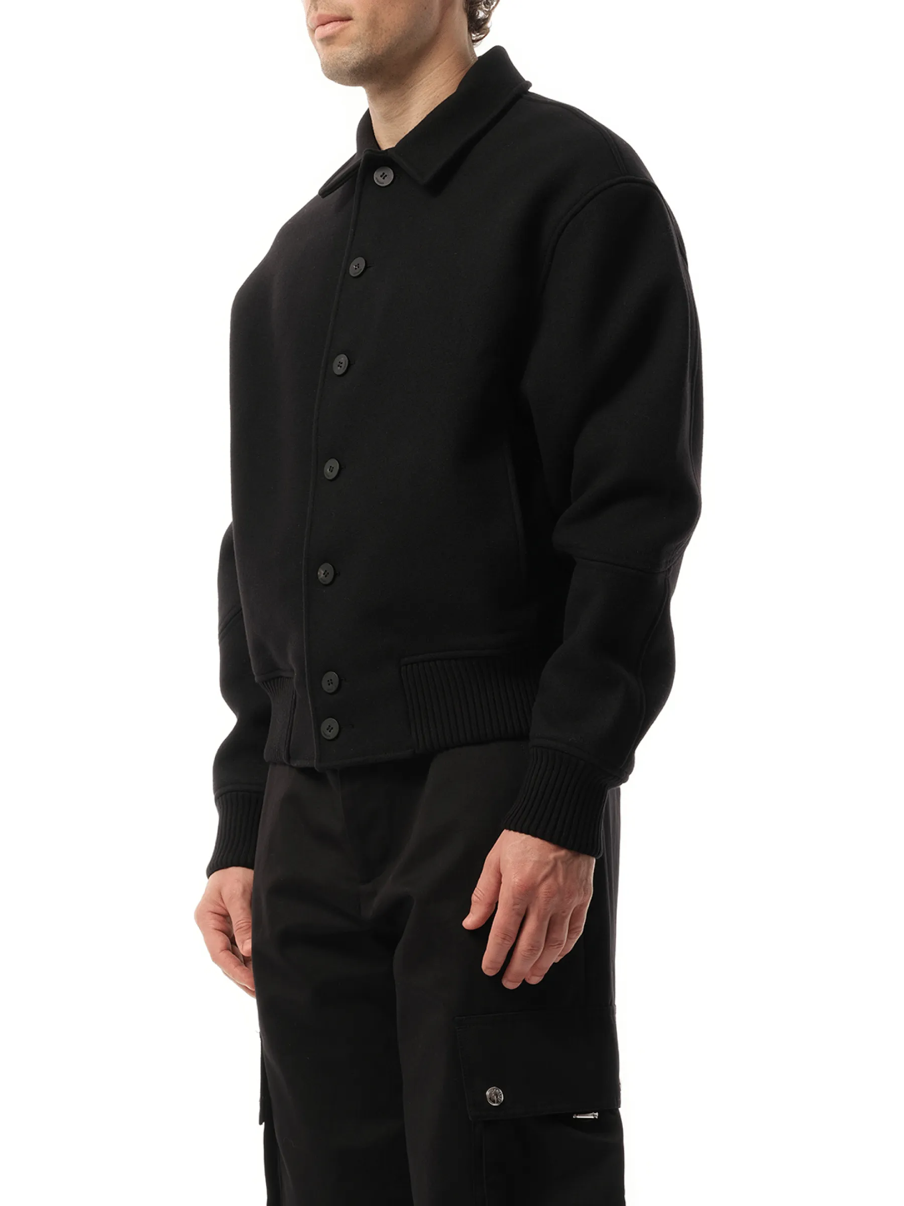 Le Bomber Feltro in Black