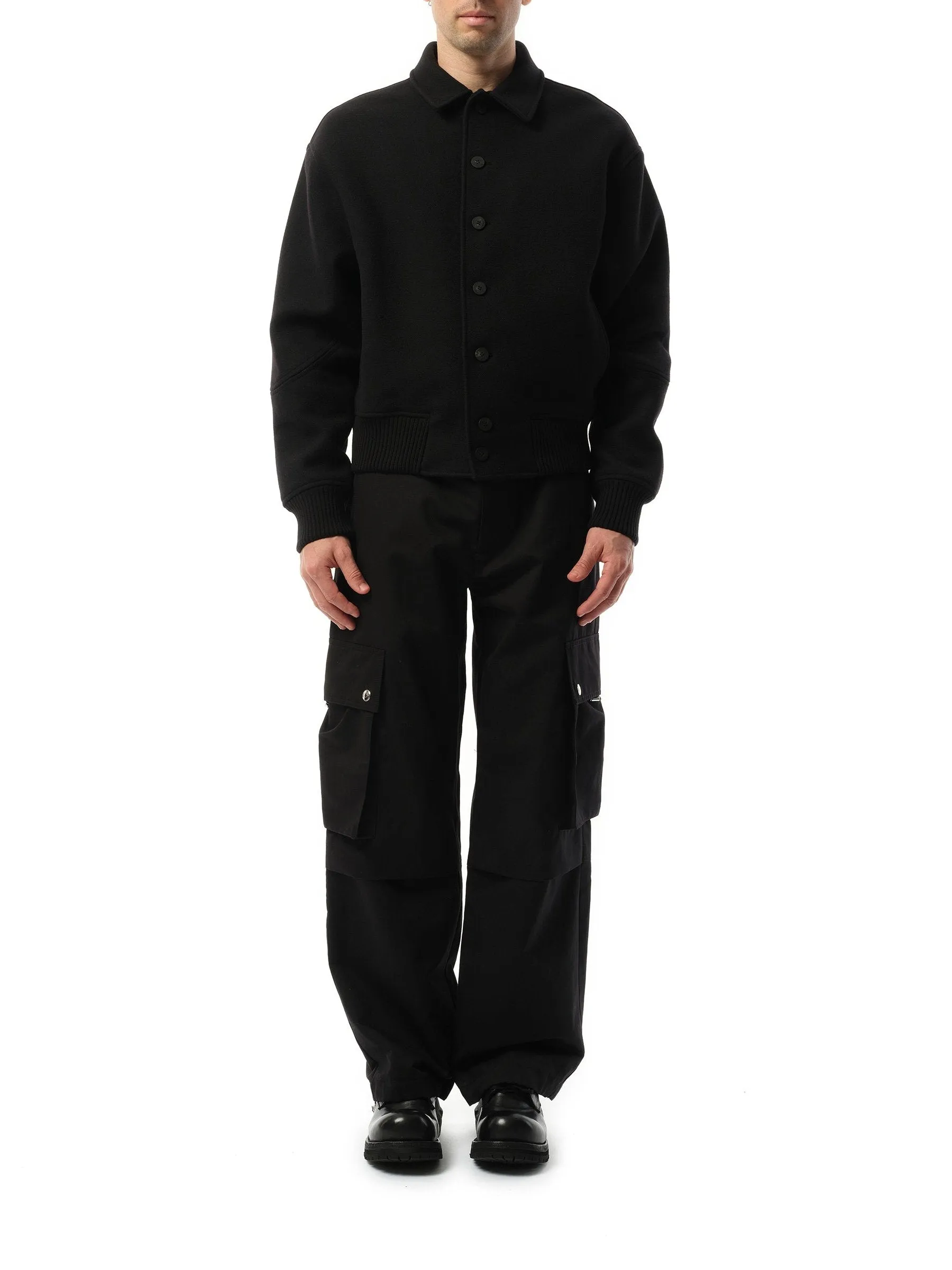 Le Bomber Feltro in Black
