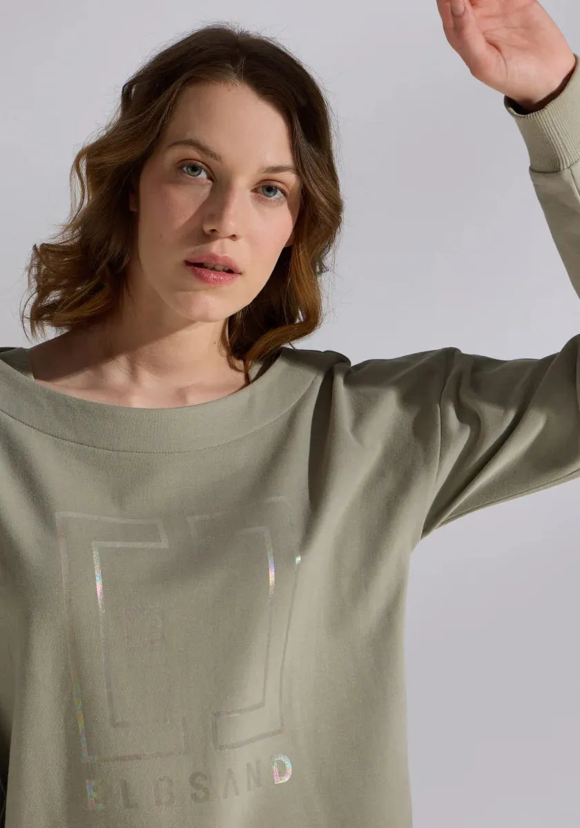 Logo Sweater - Pale Fern