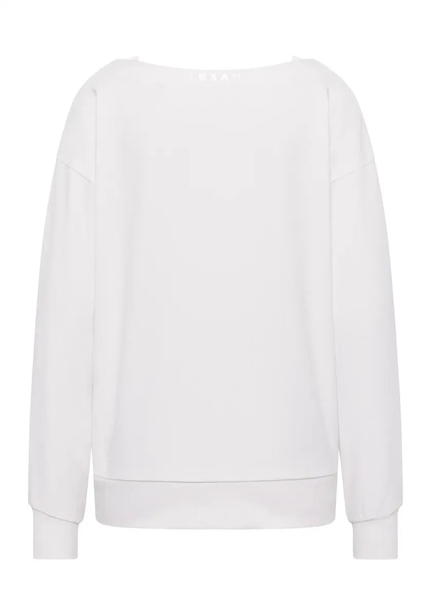 Logo Sweater - White