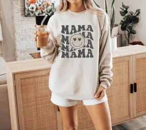 Mama - Smiley Sweatshirt