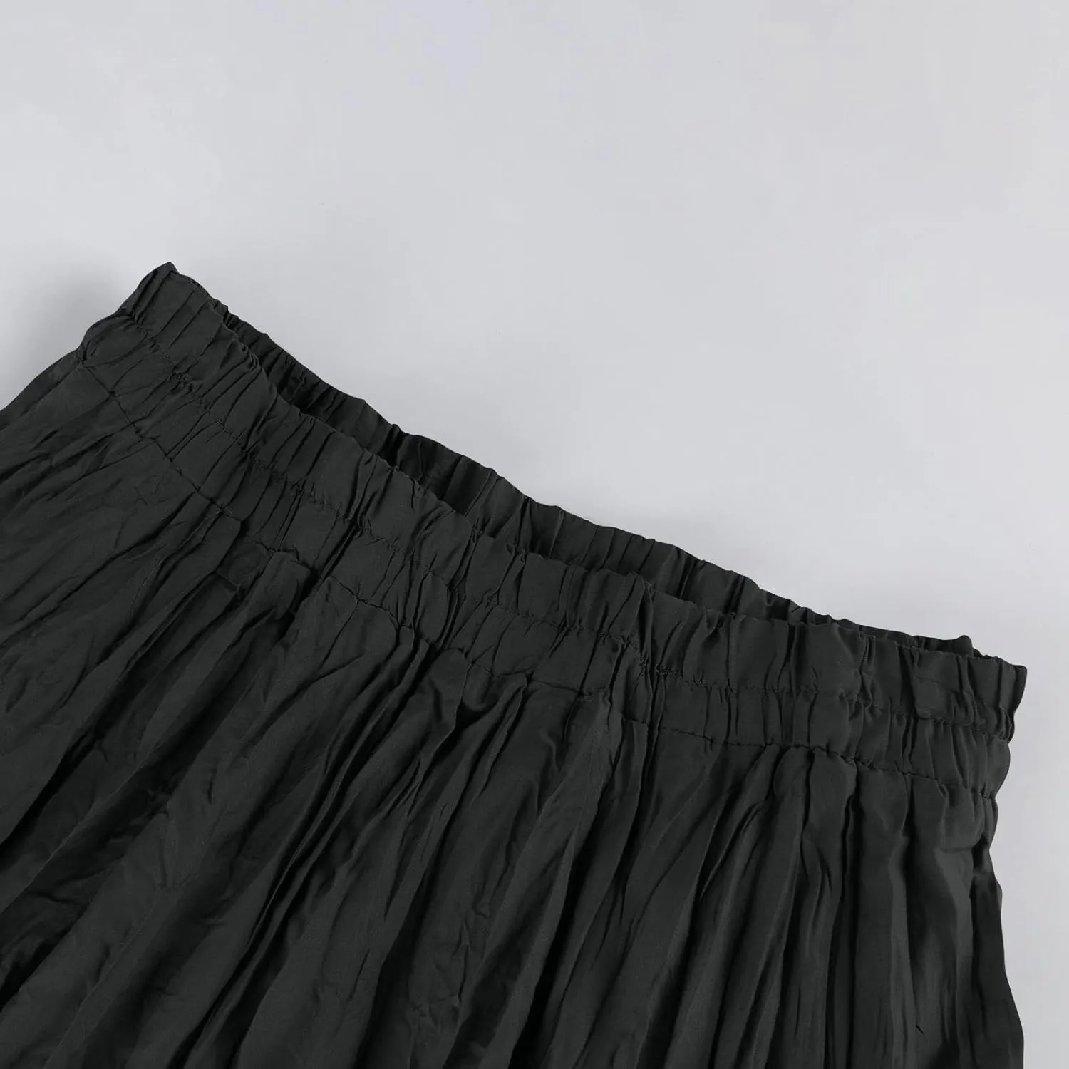 Maxi Skirts for Women 2025 Trendy Summer Boho Flowy Swing High Waisted Skirts Irregular Hem Streetwear Skirt