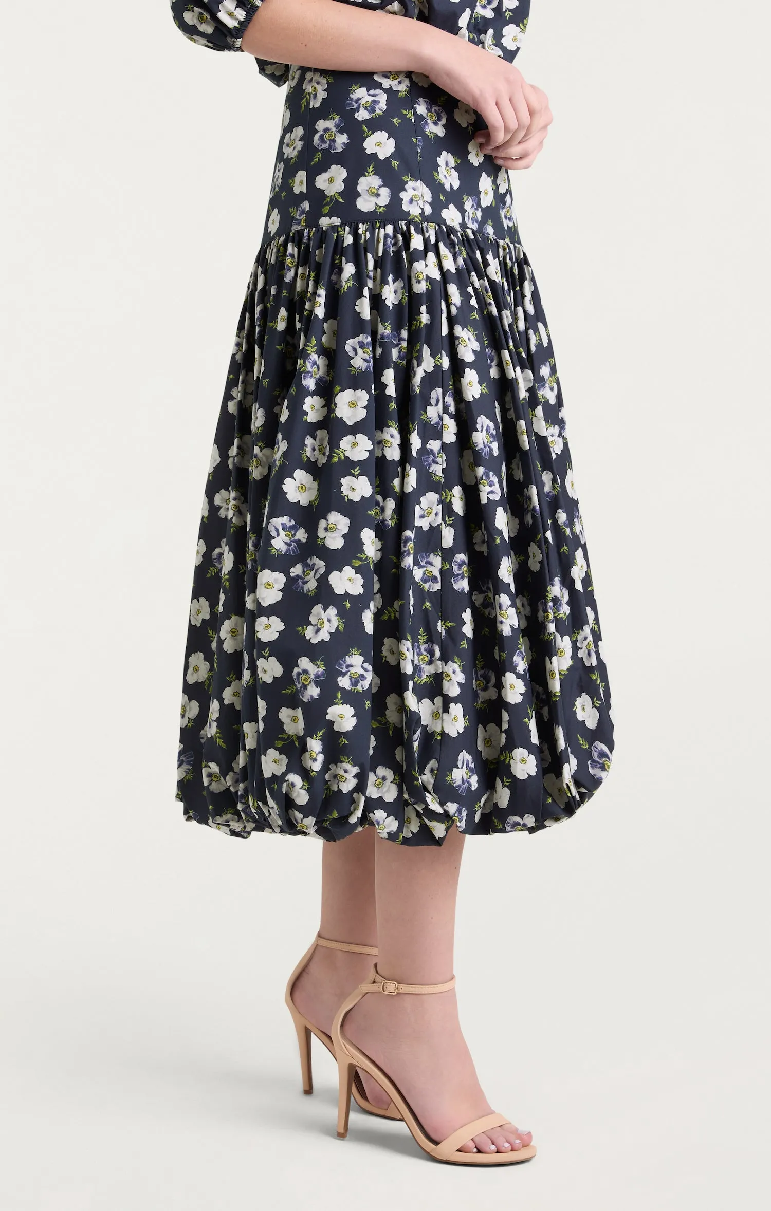 Mini Tossed Poppies Ellah Skirt